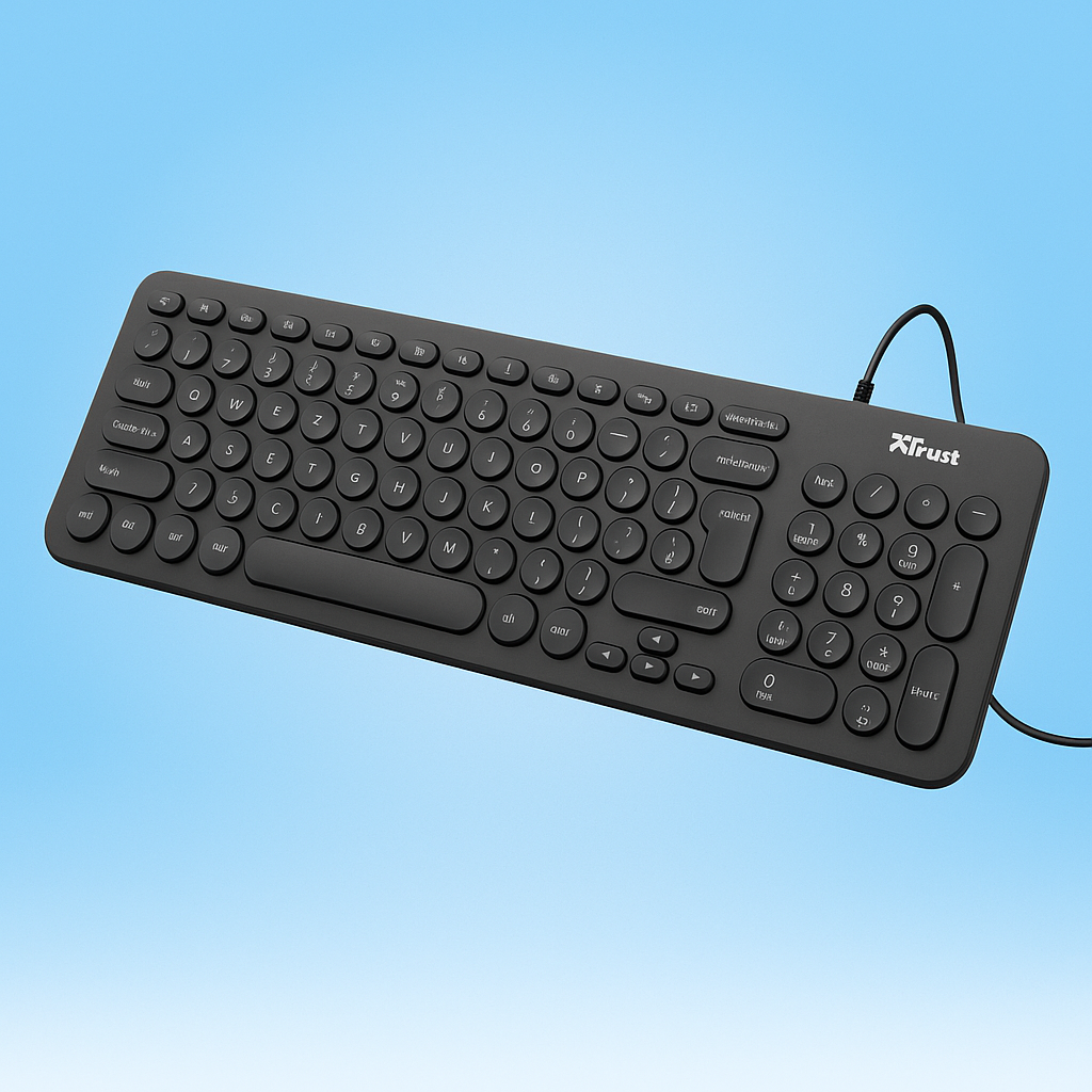 Teclado Trust Muto Silent – Silencio y comodidad en cada tecla