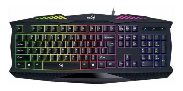 Teclado Gamer Genius GX Scorpion  Retroiluminado USB – Negro