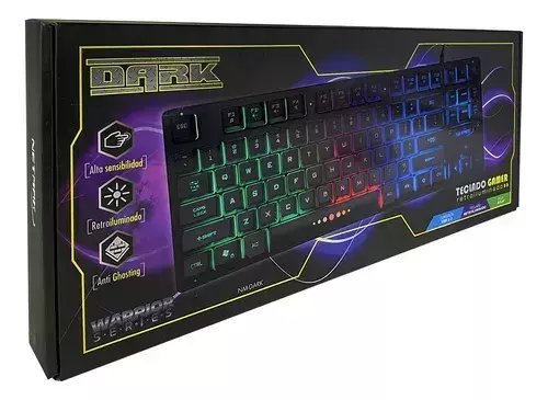 Teclado Gamer Netmak Compacto