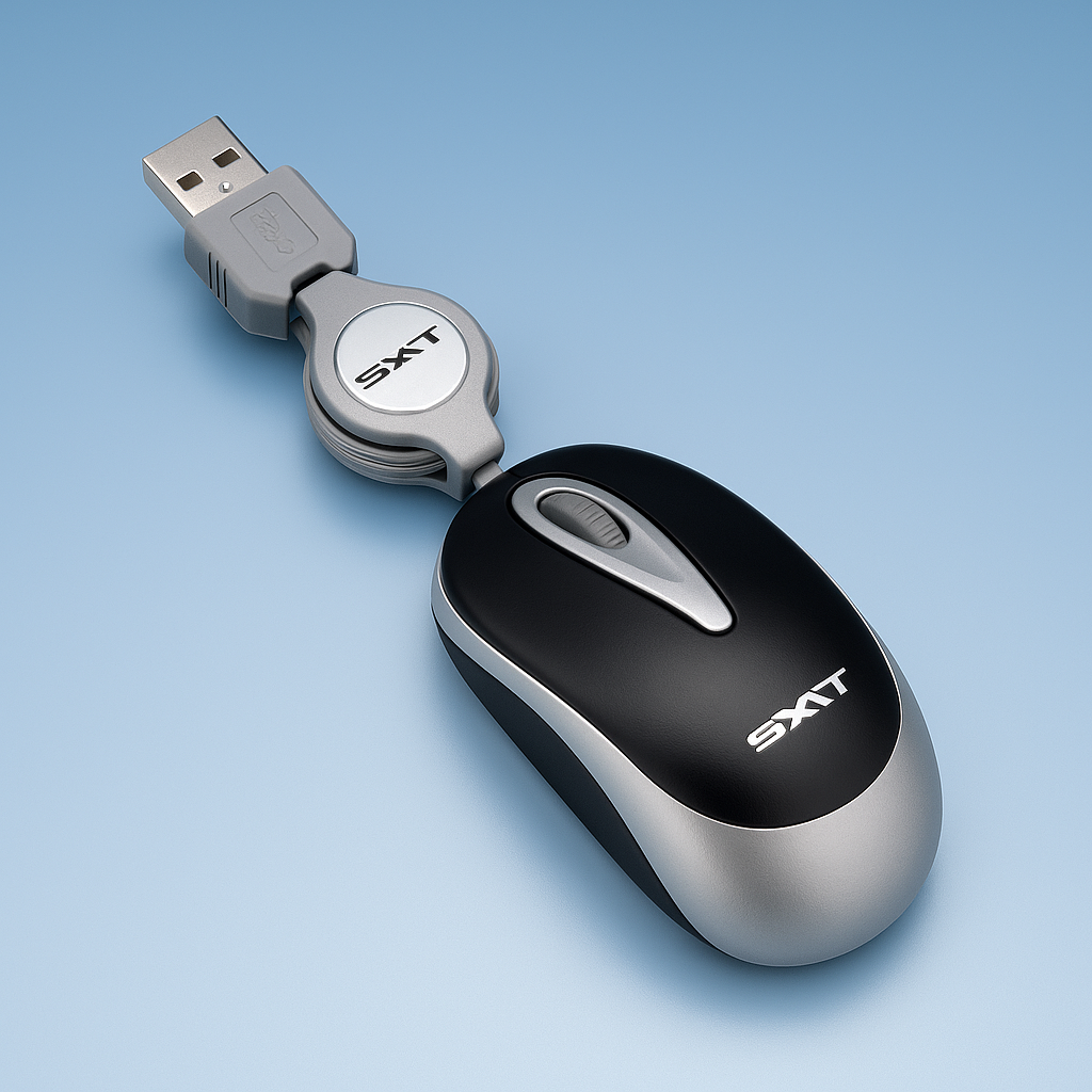 Mouse Óptico Satellite Mini A-11P – Precisión en tamaño compacto