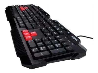 Teclado Gamer Nisuta USB/PS2 Retroiluminado