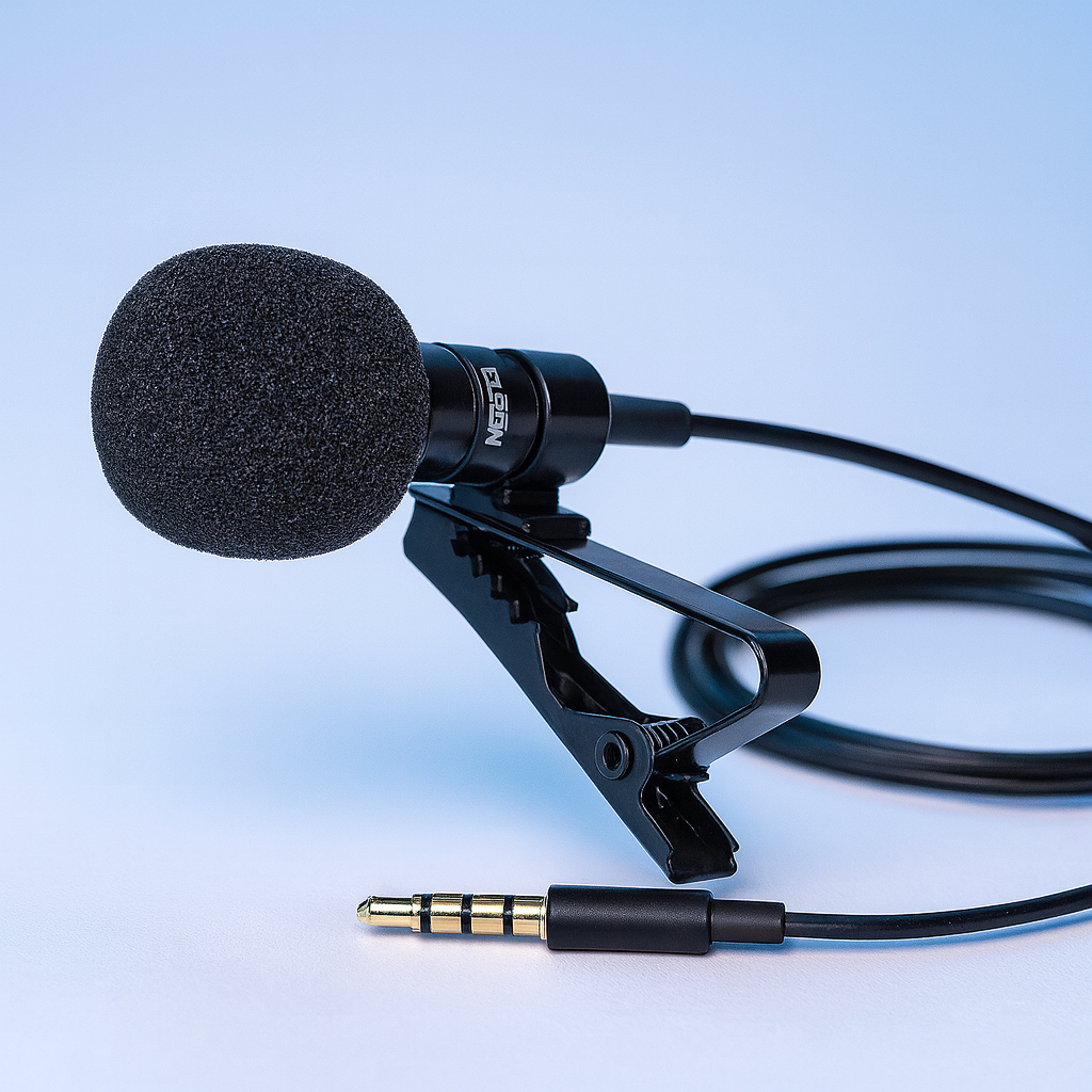 Micrófono corbatero Nisuta – Sonido profesional y libertad total 🎤