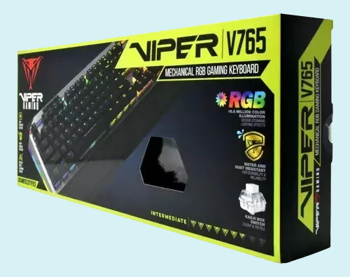 Teclado Mecánico Patriot Viper V765 – Potencia y precisión RGB