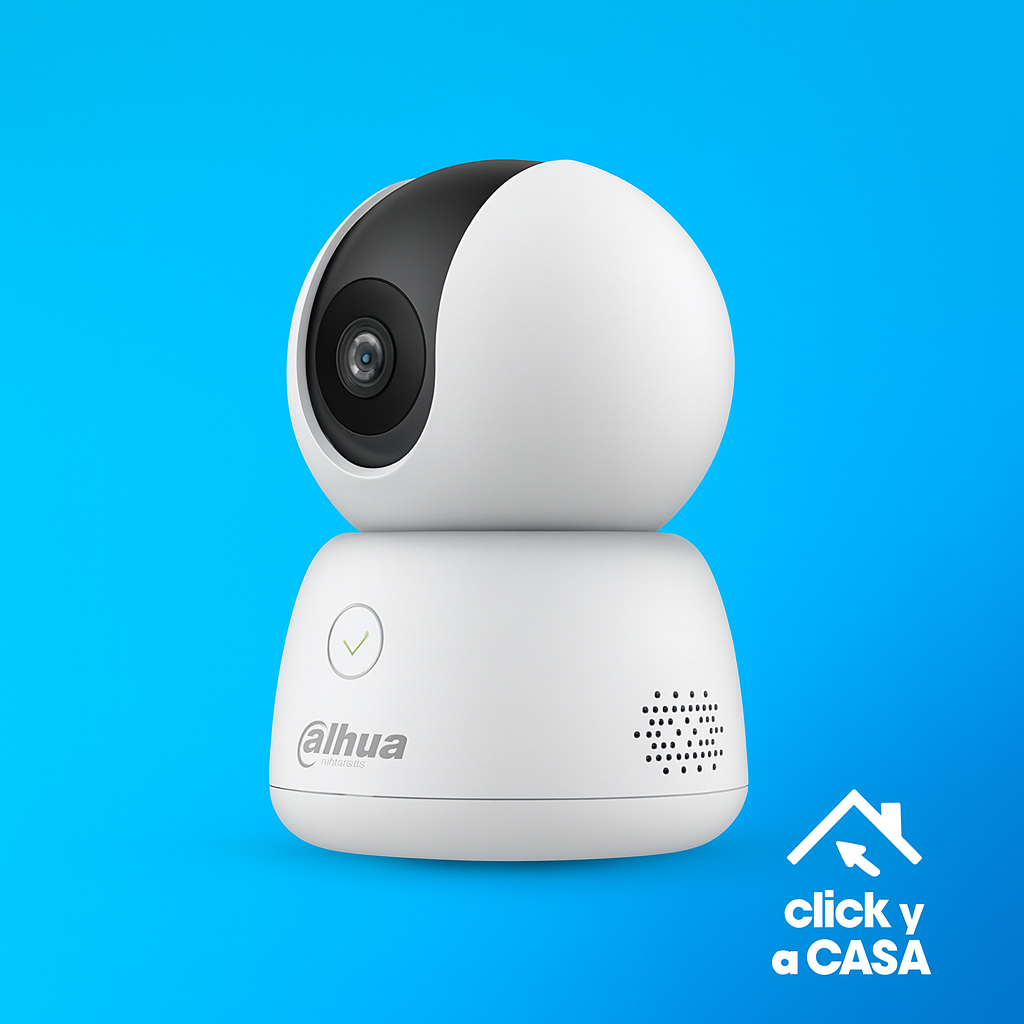 Cámara WiFi Hero Dahua 3MP – Visión 360° y control total desde tu celular