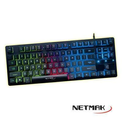 Teclado Gamer Netmak Compacto