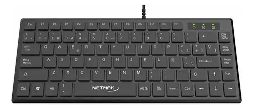 Teclado Compacto USB Netmak NM-KB579 Ultra Slim – Elegancia y funcionalidad