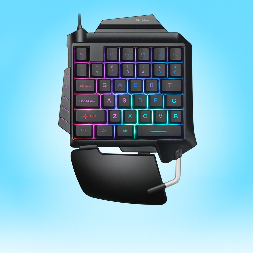 Teclado Gamer Netmak NM-Tactical – Compacto, potente y RGB