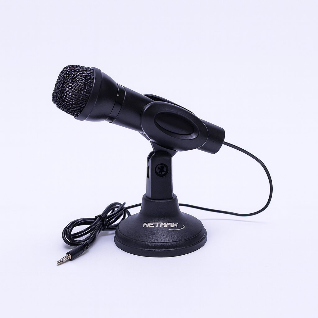 Micrófono Netmak NM-MC2 – Precisión y estilo para tu PC 🎙️