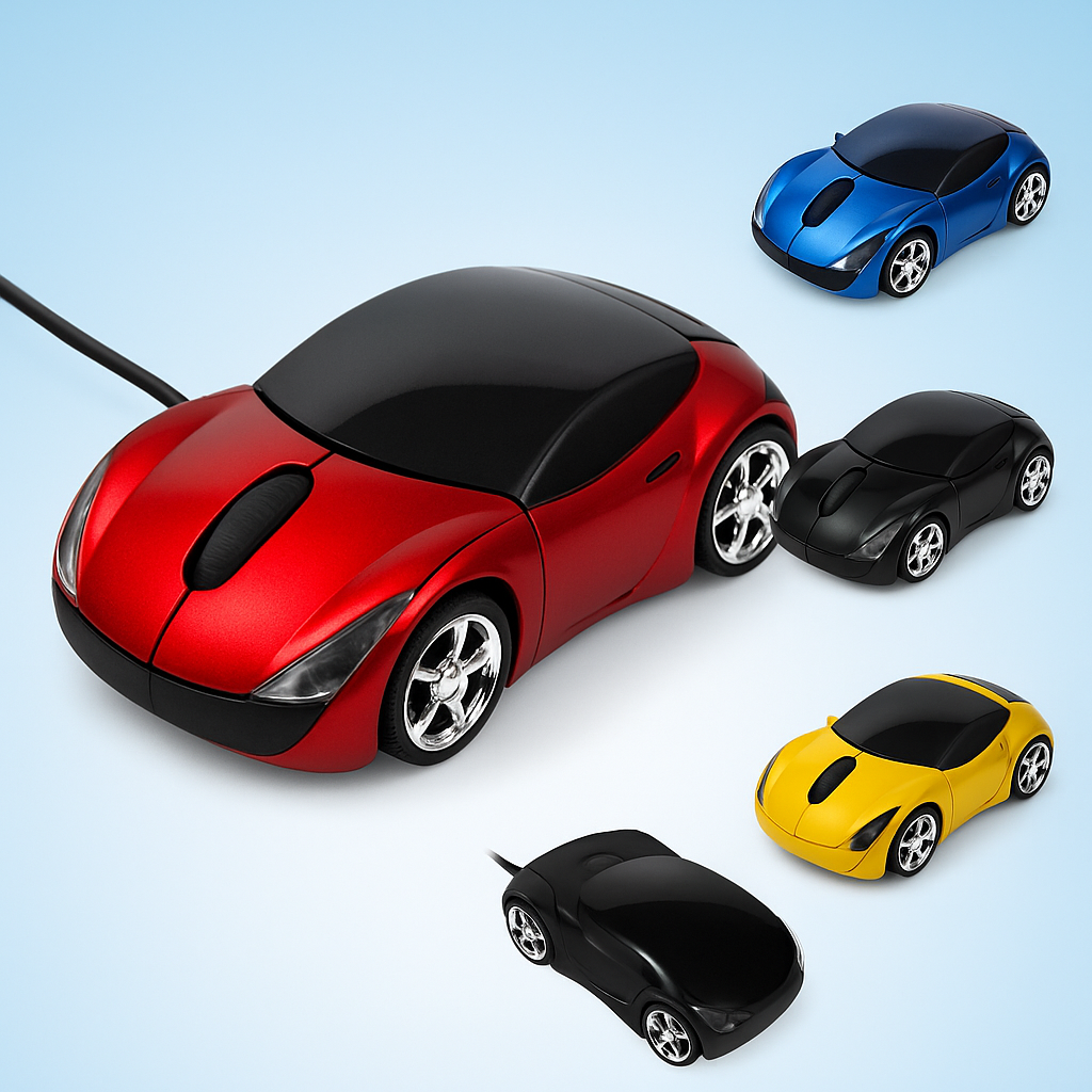 Mouse Óptico Satellite A-F4 Rojo – Precisión y diseño ergonómico