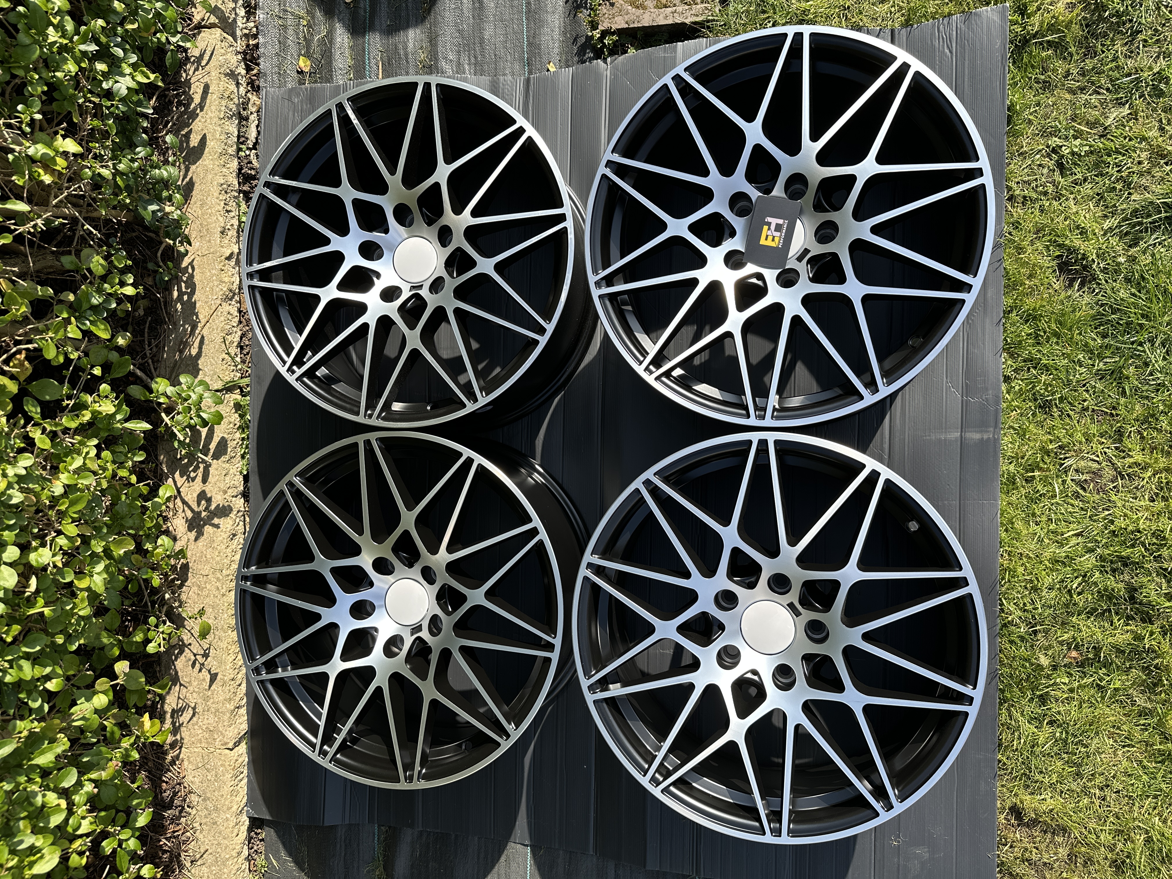 BMW 18 inch 5x120 666M style DIAMOND CUT Alloy Wheels For BMW M3 M4