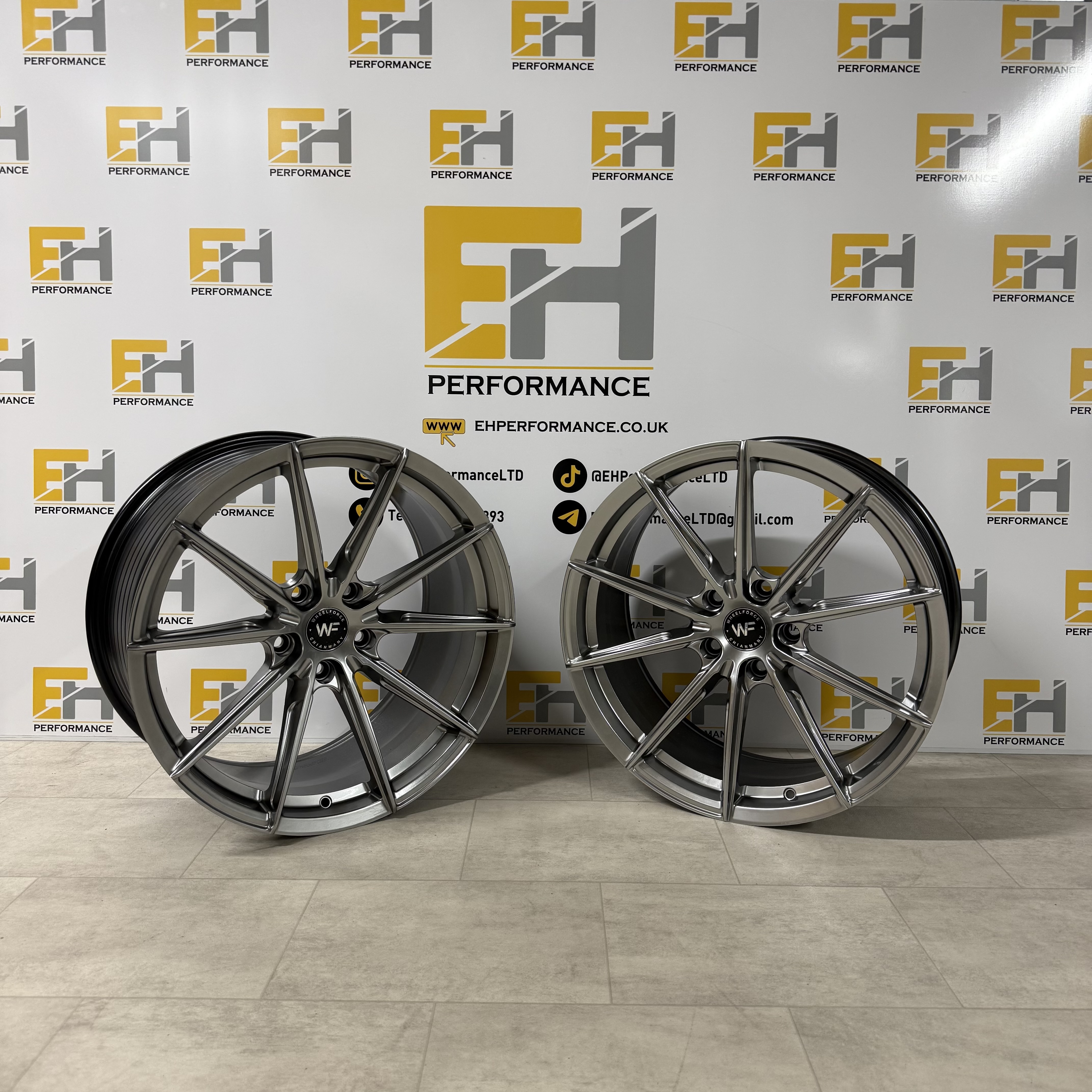 19” Wheelforce CF.3-FFR Alloy Wheels – silver – 19x8.5 front 19x9.5 rear 5x120