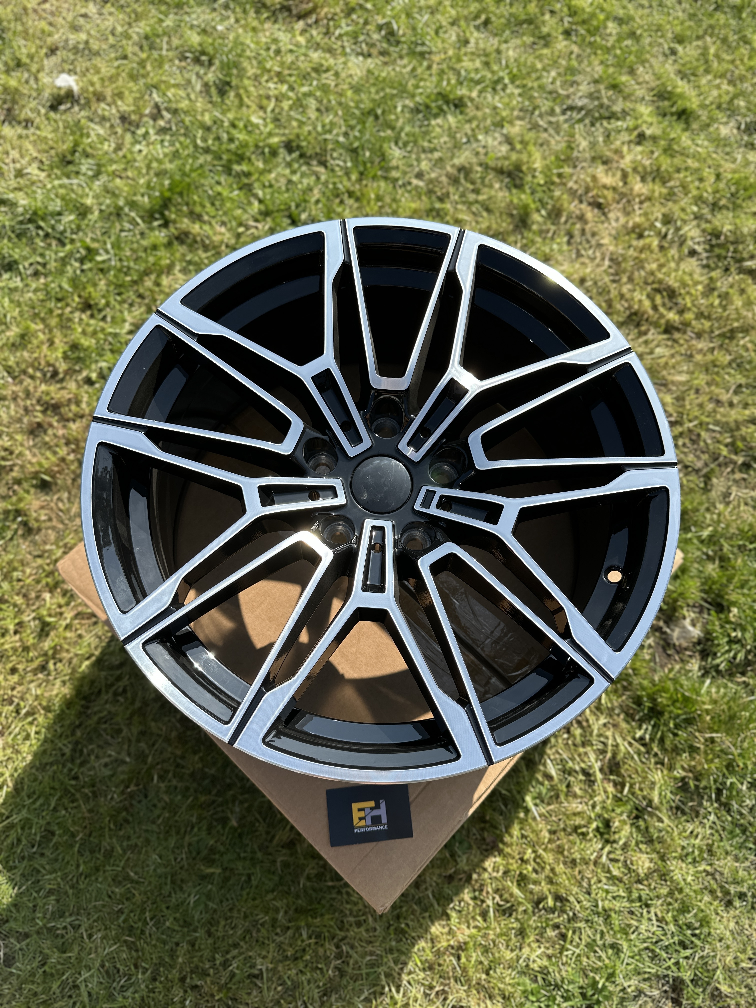 825M Style 18" Wheels Rims Black Machine 5x120 fits BMW FXX Series