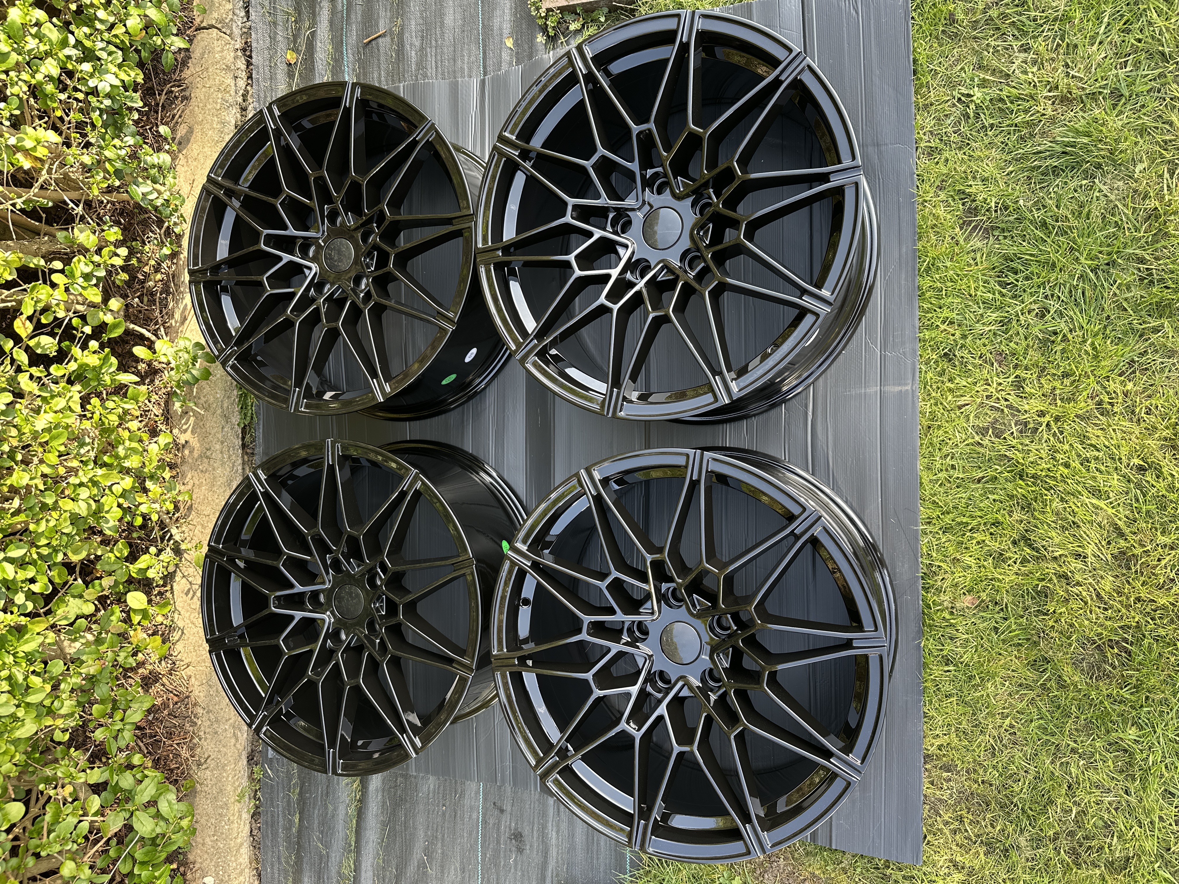 19" GLOSS BLACK STYLE WHEELS FIT BMW 3 4 SERIES G8X G80 G81 G82 G83 5X120 826M