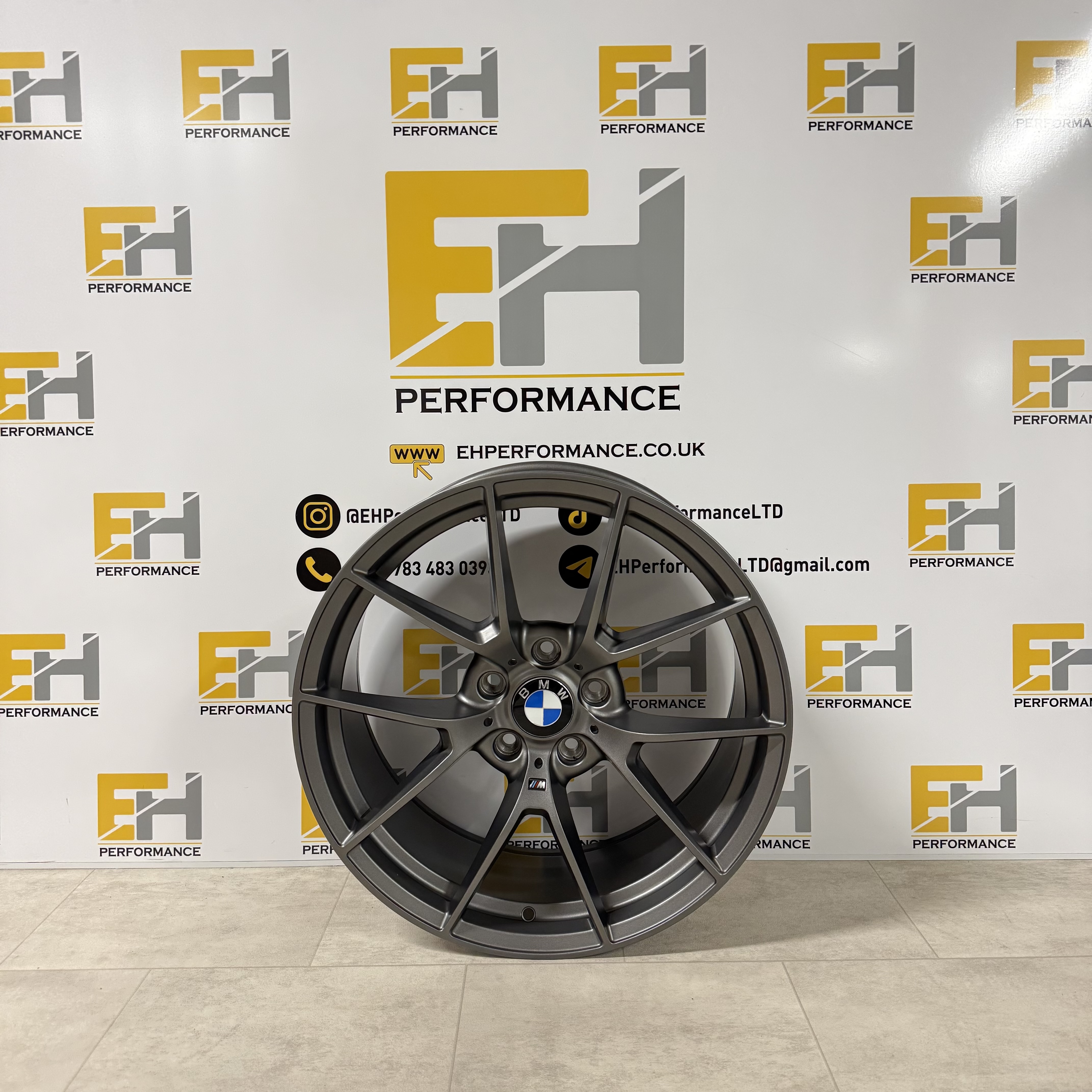 763 CS STYLE ALLOY WHEELS IN SATIN GUNMETAL BMW FITS M2 M3 M4