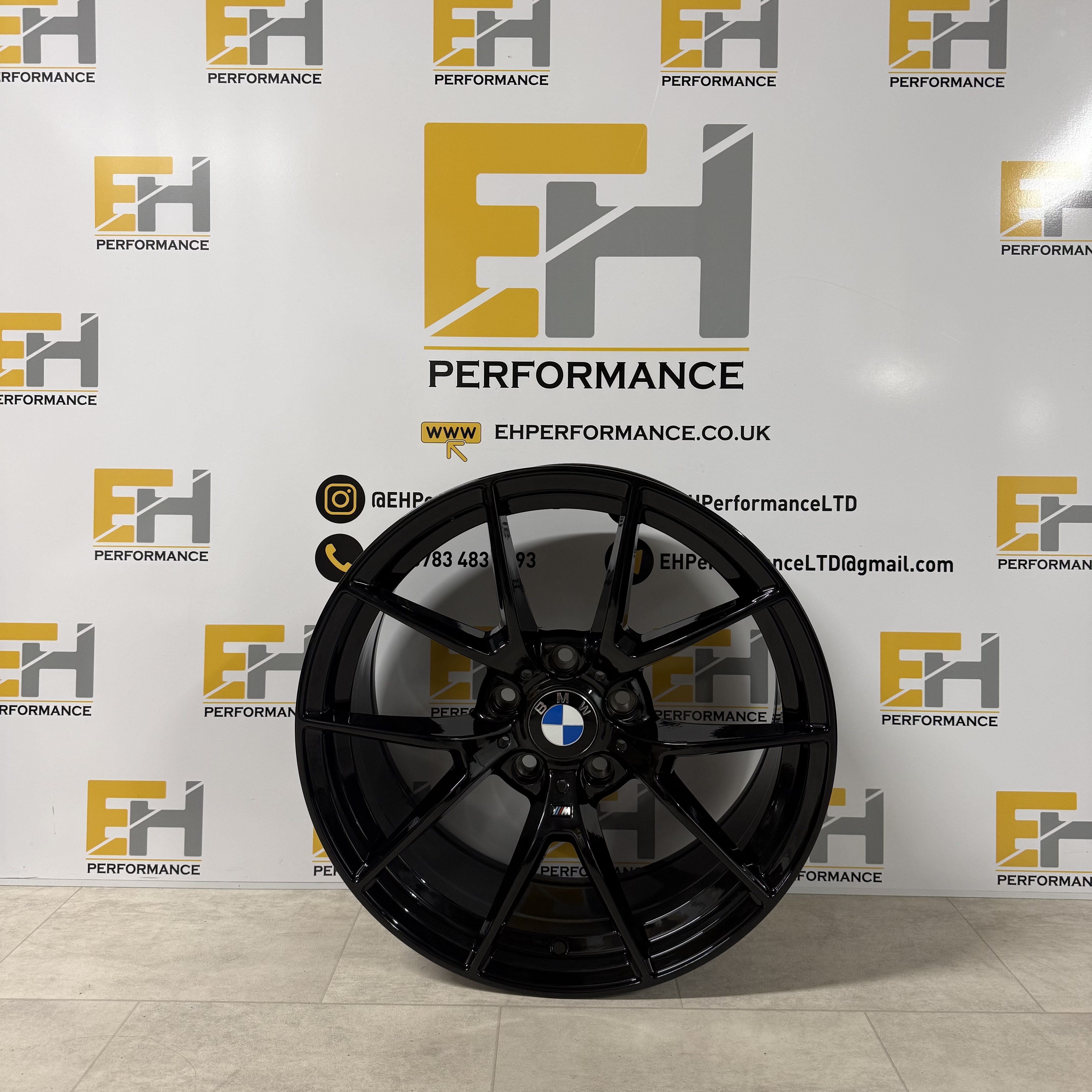 763M BMW CS Style GLOSS BLACK ALLOY WHEELS - 1 2 3 4 Series M2, M3, M4 