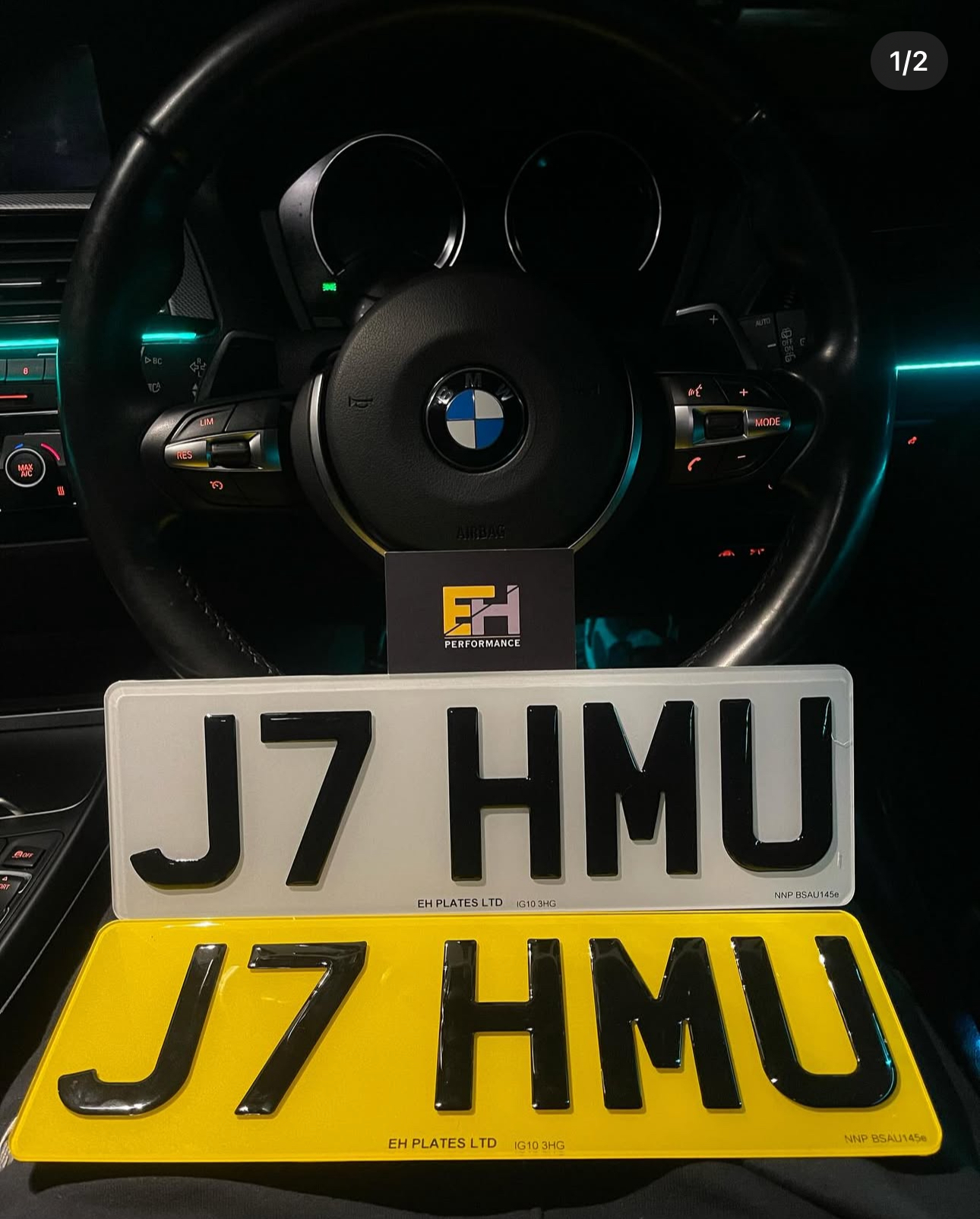 3D Gel Number Plates – UK Road Legal 