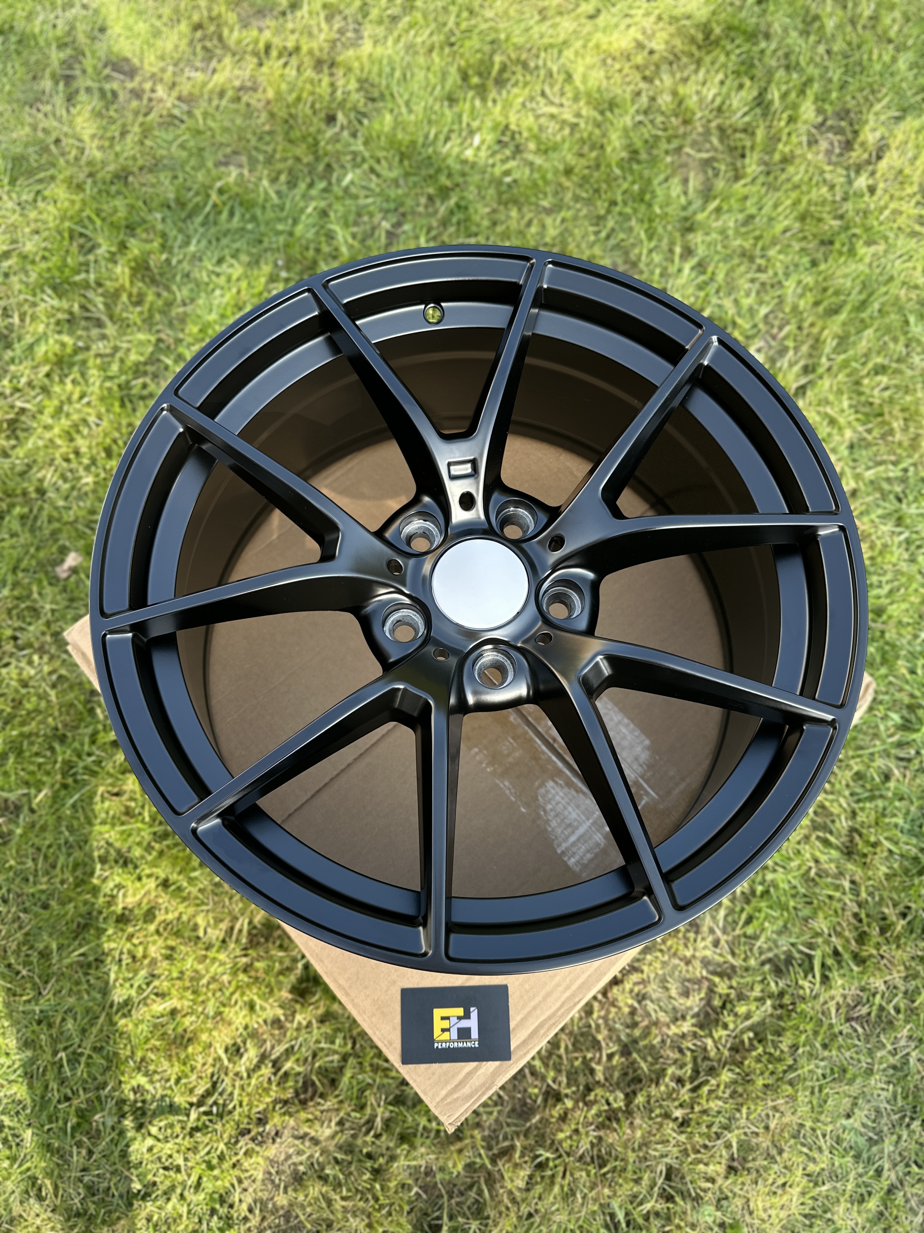 763M CS Style SATIN BLACK ALLOY WHEELS - M3 BMW