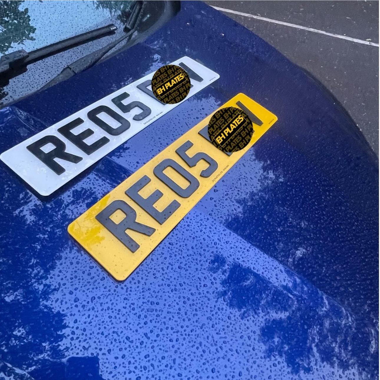 4D Acrylic Number Plates – UK Road Legal 