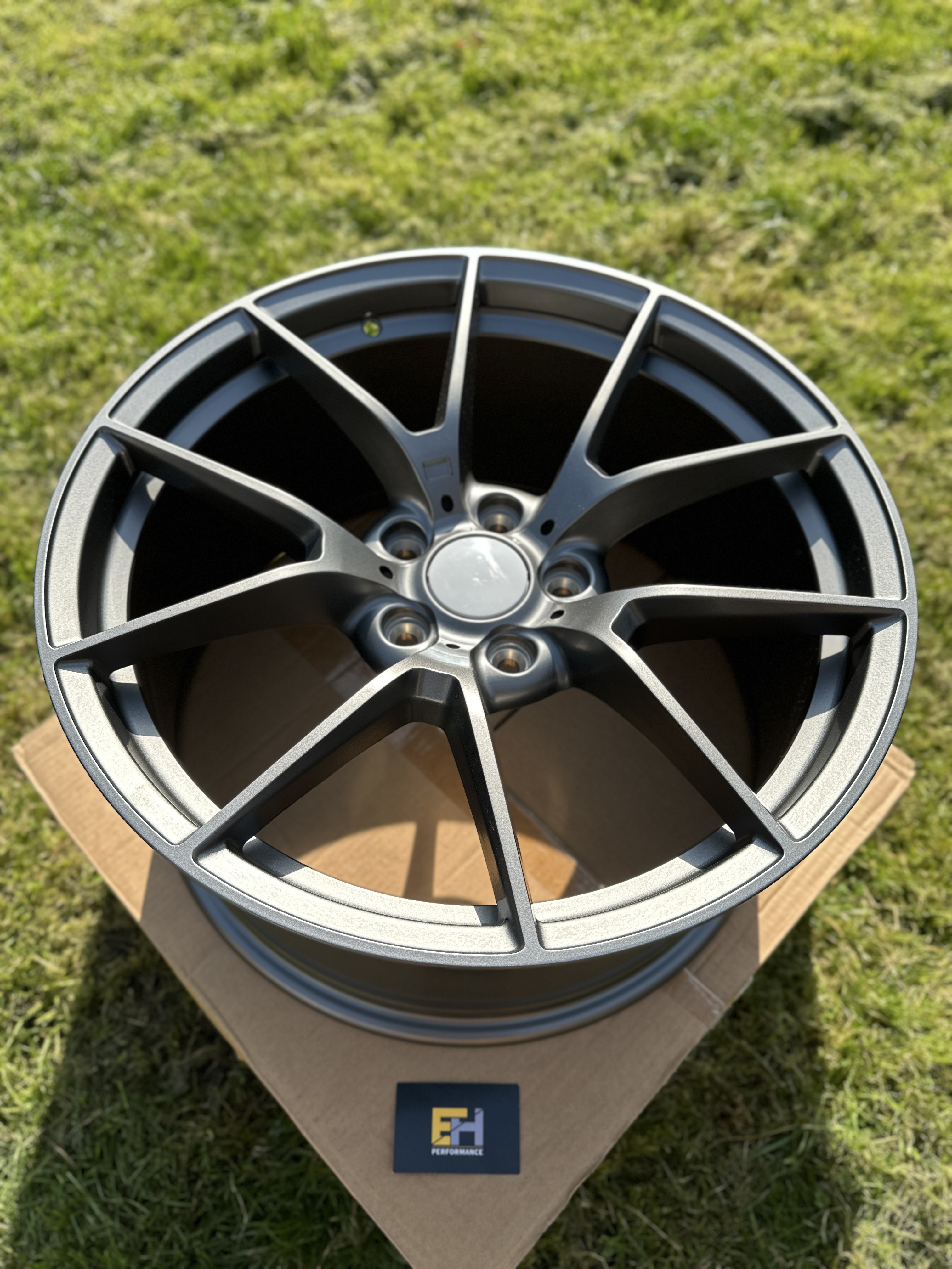 763 CS STYLE ALLOY WHEELS IN SATIN GUNMETAL BMW FITS M2 M3 M4