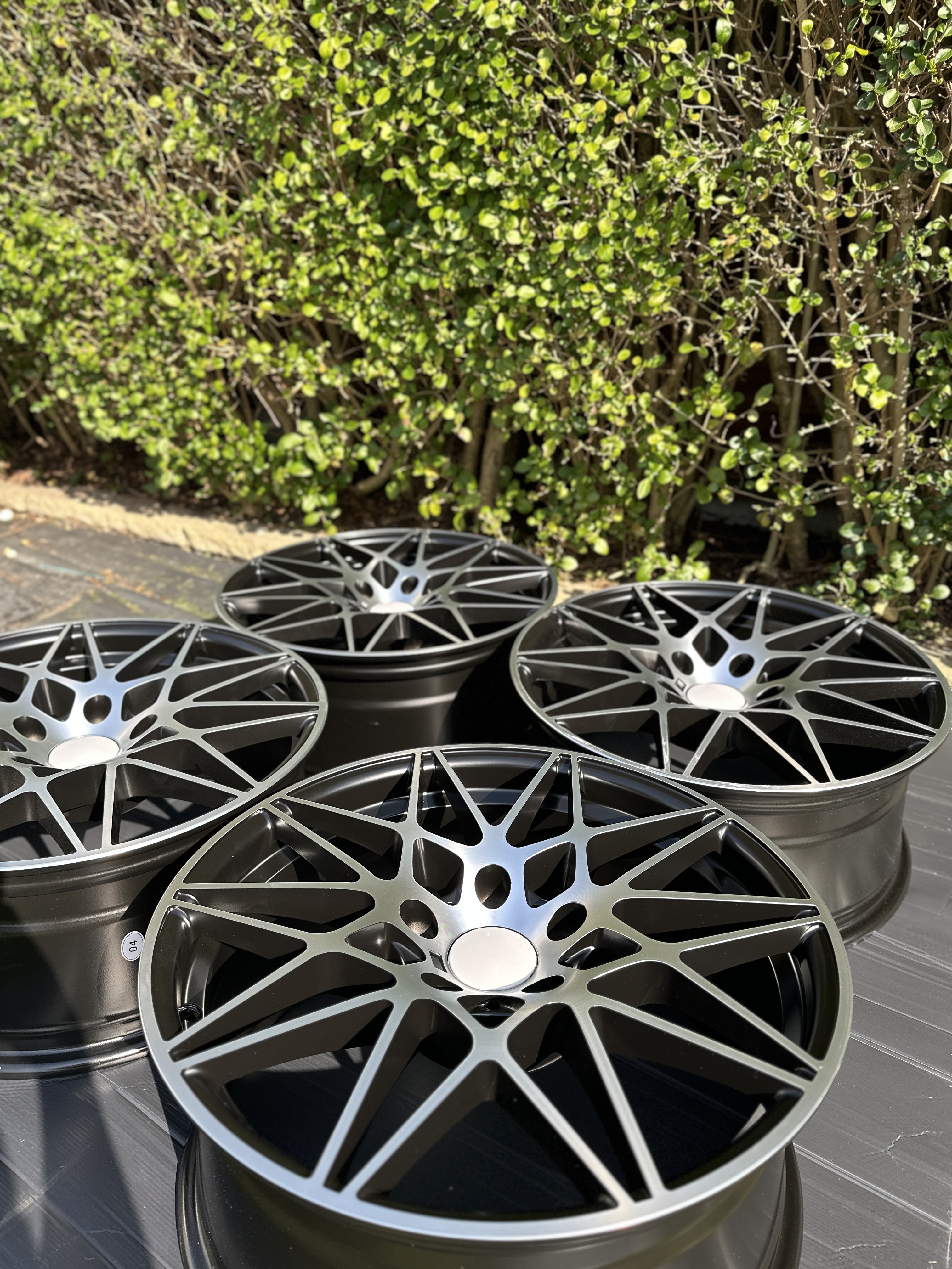 BMW 18 inch 5x120 666M style DIAMOND CUT Alloy Wheels For BMW M3 M4