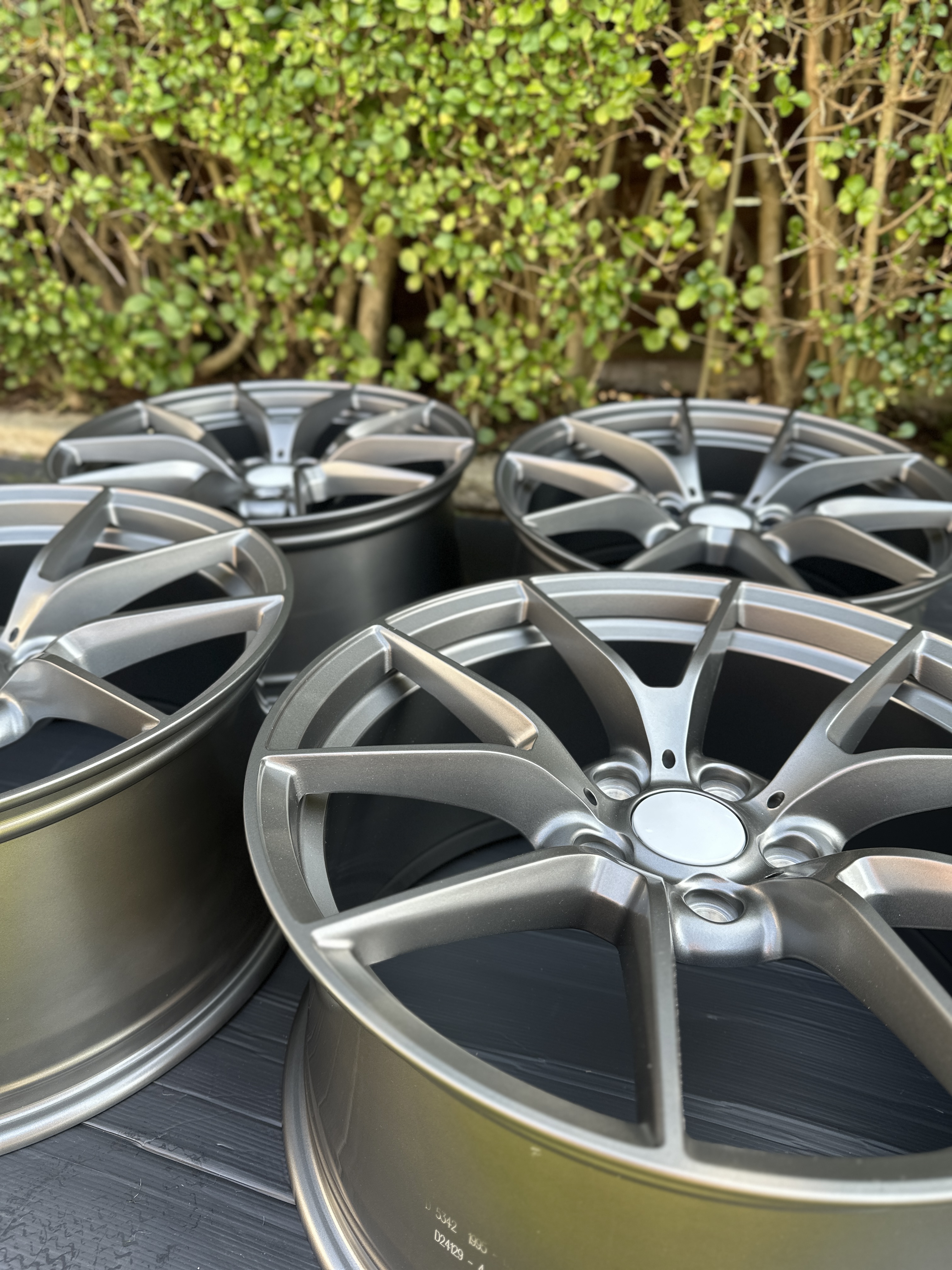 763 CS STYLE ALLOY WHEELS IN SATIN GUNMETAL BMW FITS M2 M3 M4