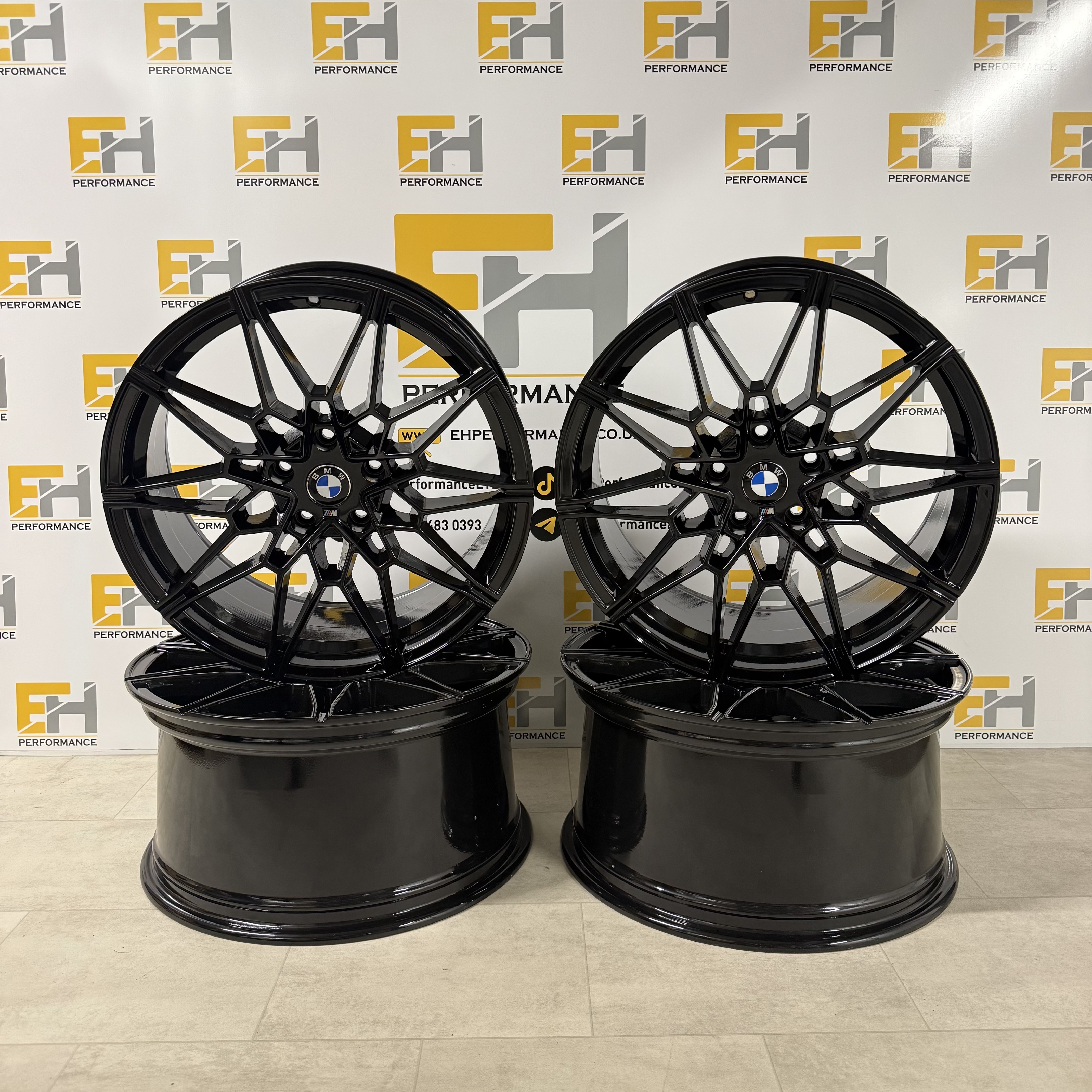 19" GLOSS BLACK STYLE WHEELS FIT BMW 3 4 SERIES G8X G80 G81 G82 G83 5X120 826M