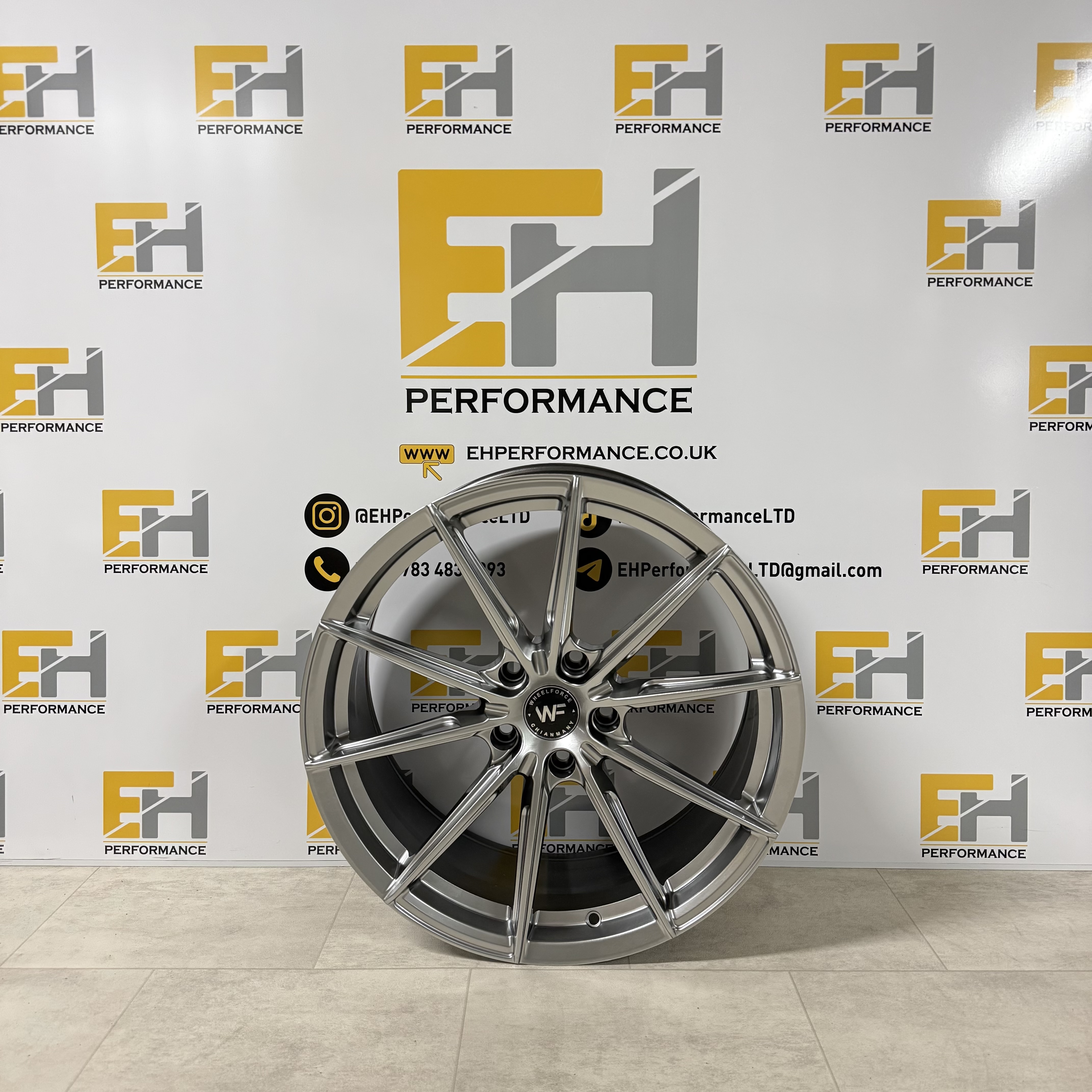 19” Wheelforce CF.3-FFR Alloy Wheels – silver – 19x8.5 front 19x9.5 rear 5x120