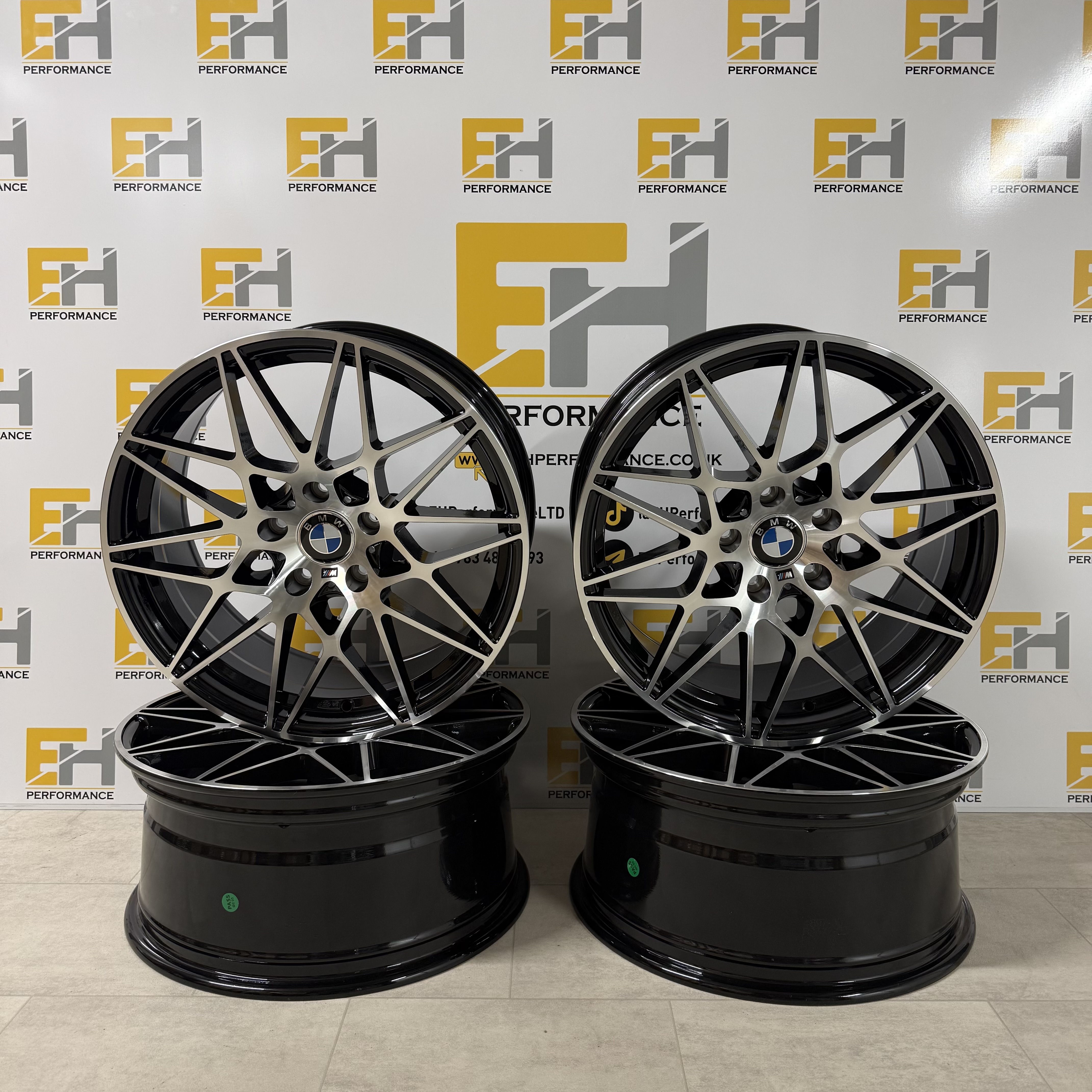 BMW 18 inch 5x120 666M style DIAMOND CUT Alloy Wheels For BMW M3 M4