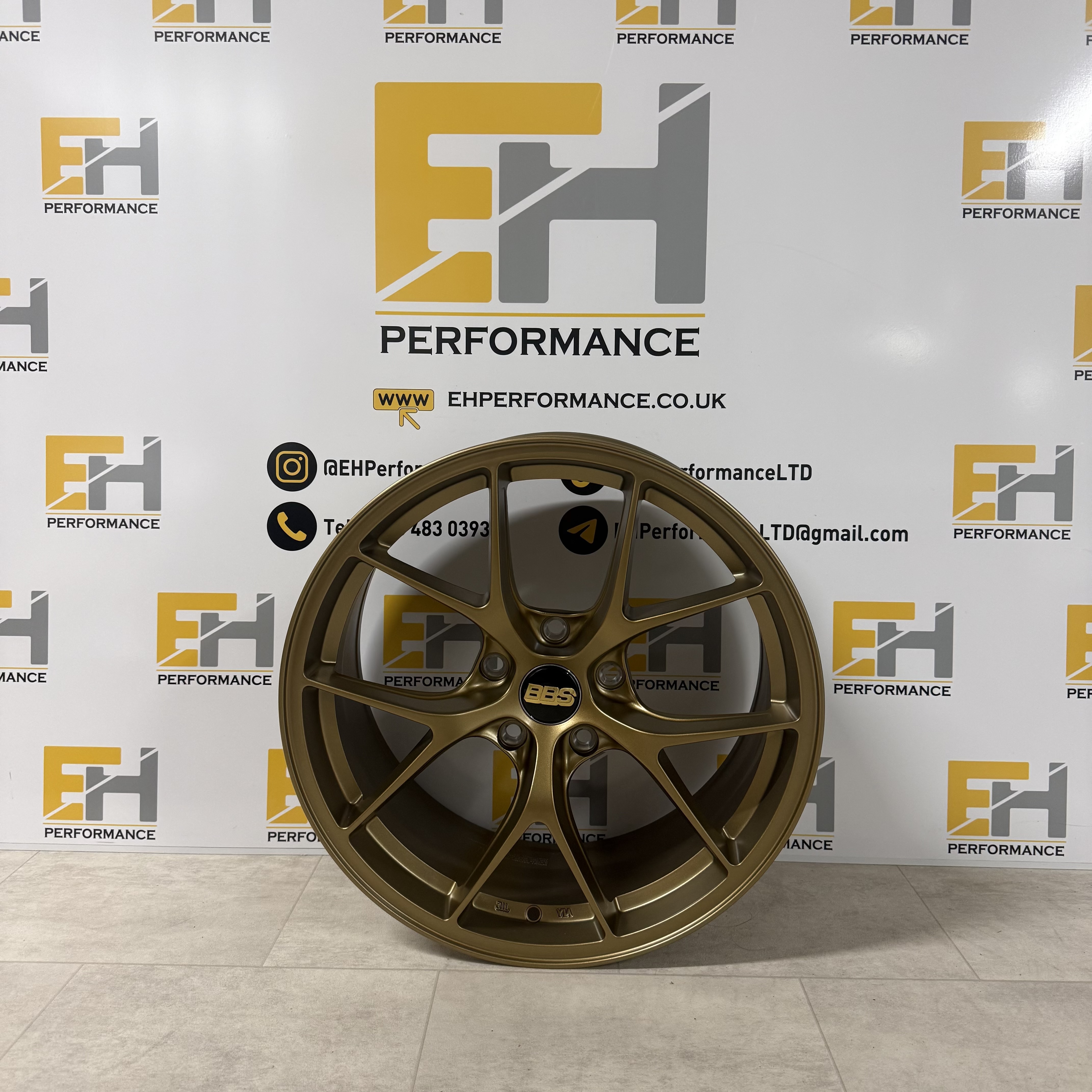 BBS 18x8.5 Bronze CI-R Style Wheels – 5x120 ET35 – 4 Alloy Set