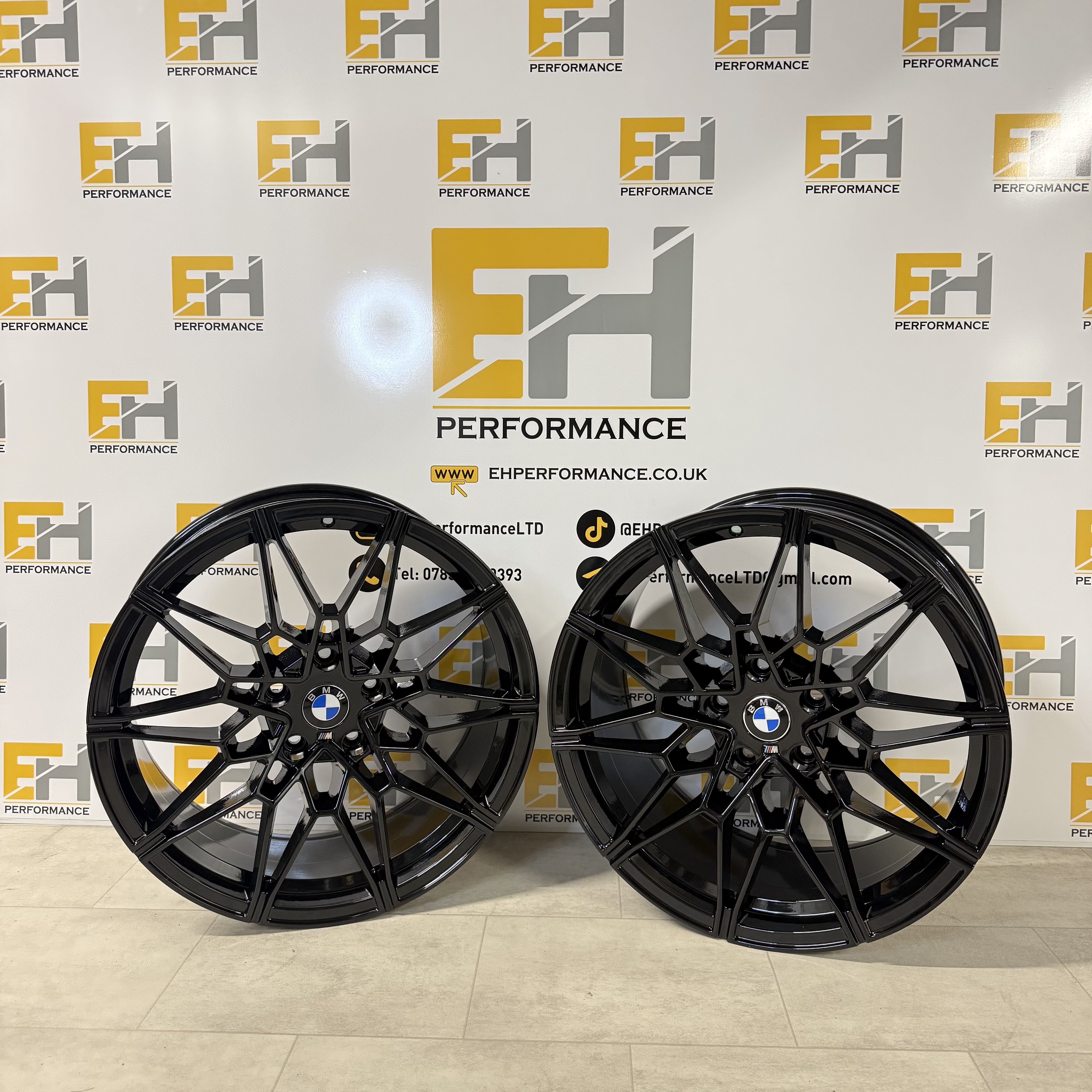 19" GLOSS BLACK STYLE WHEELS FIT BMW 3 4 SERIES G8X G80 G81 G82 G83 5X120 826M