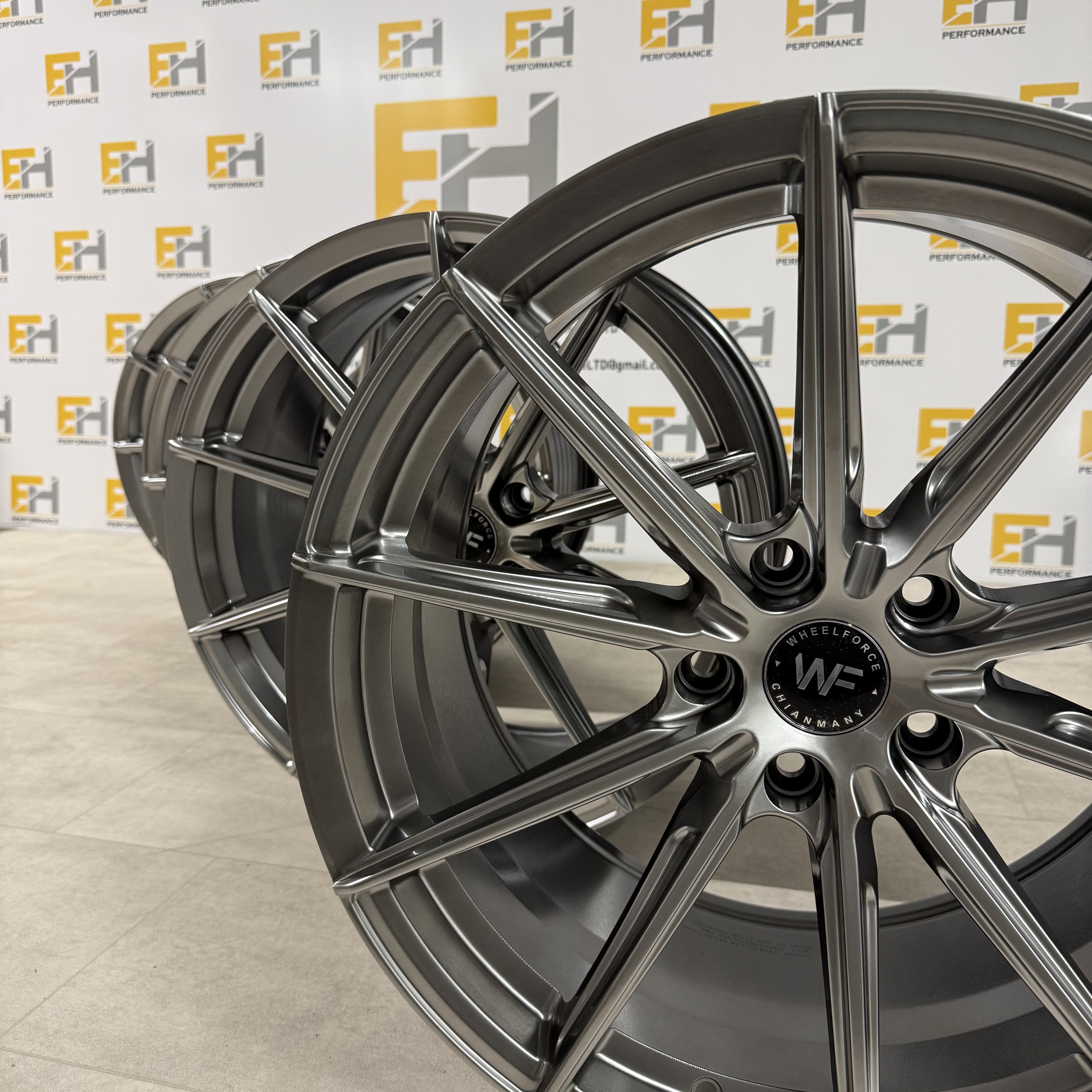 19” Wheelforce CF.3-FFR Alloy Wheels – silver – 19x8.5 front 19x9.5 rear 5x120