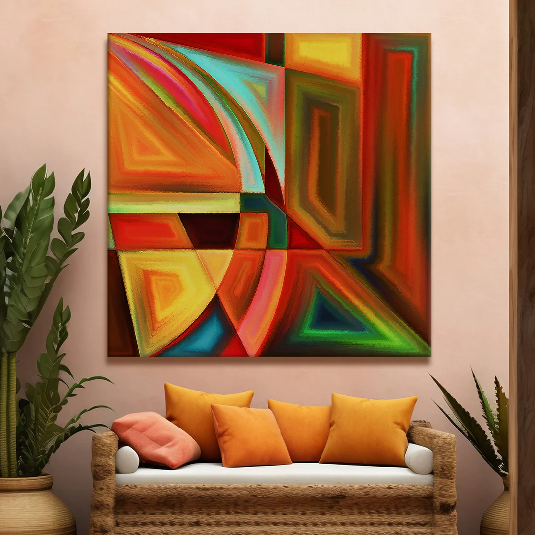 Abstract Geometric Wall Art