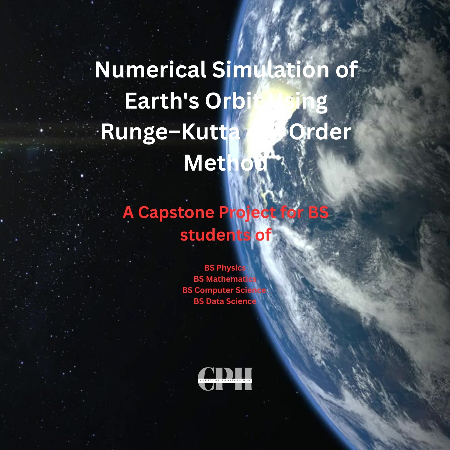 Numerical Simulation of Earth's Orbit Using Runge–Kutta 4th Order Method