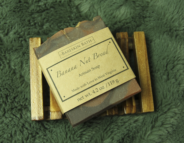 Banana Nut Bread Artisan Soap