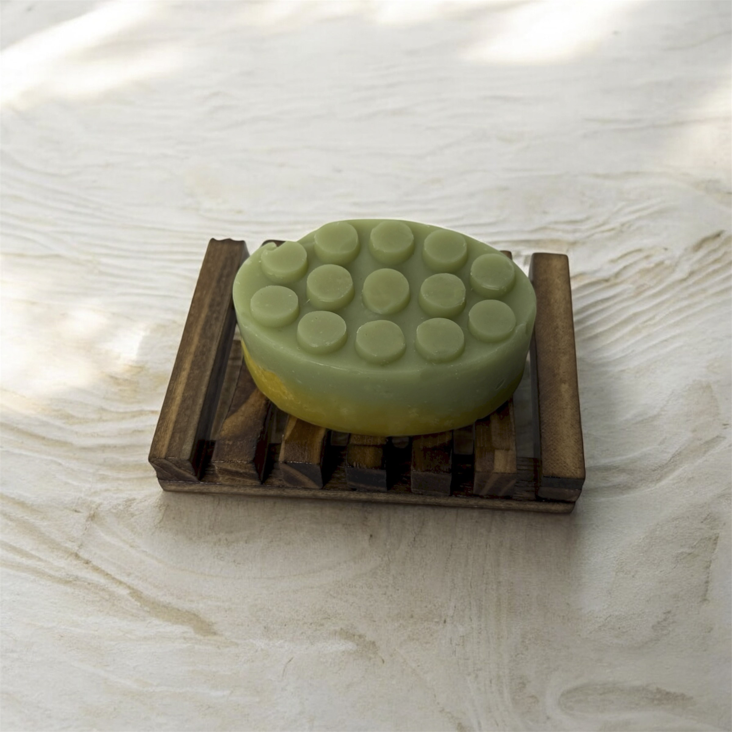 Lemon grass essential oil goat milk soap