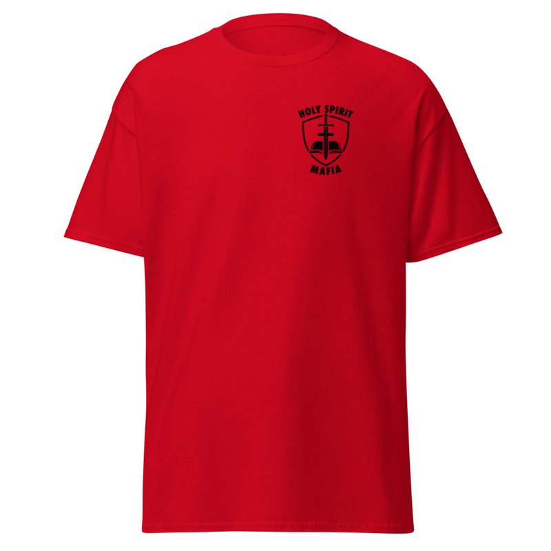 Holy Spirit Mafia Red T-shirt