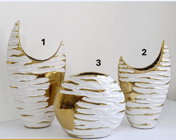 Jarrones decorativos de cerámica