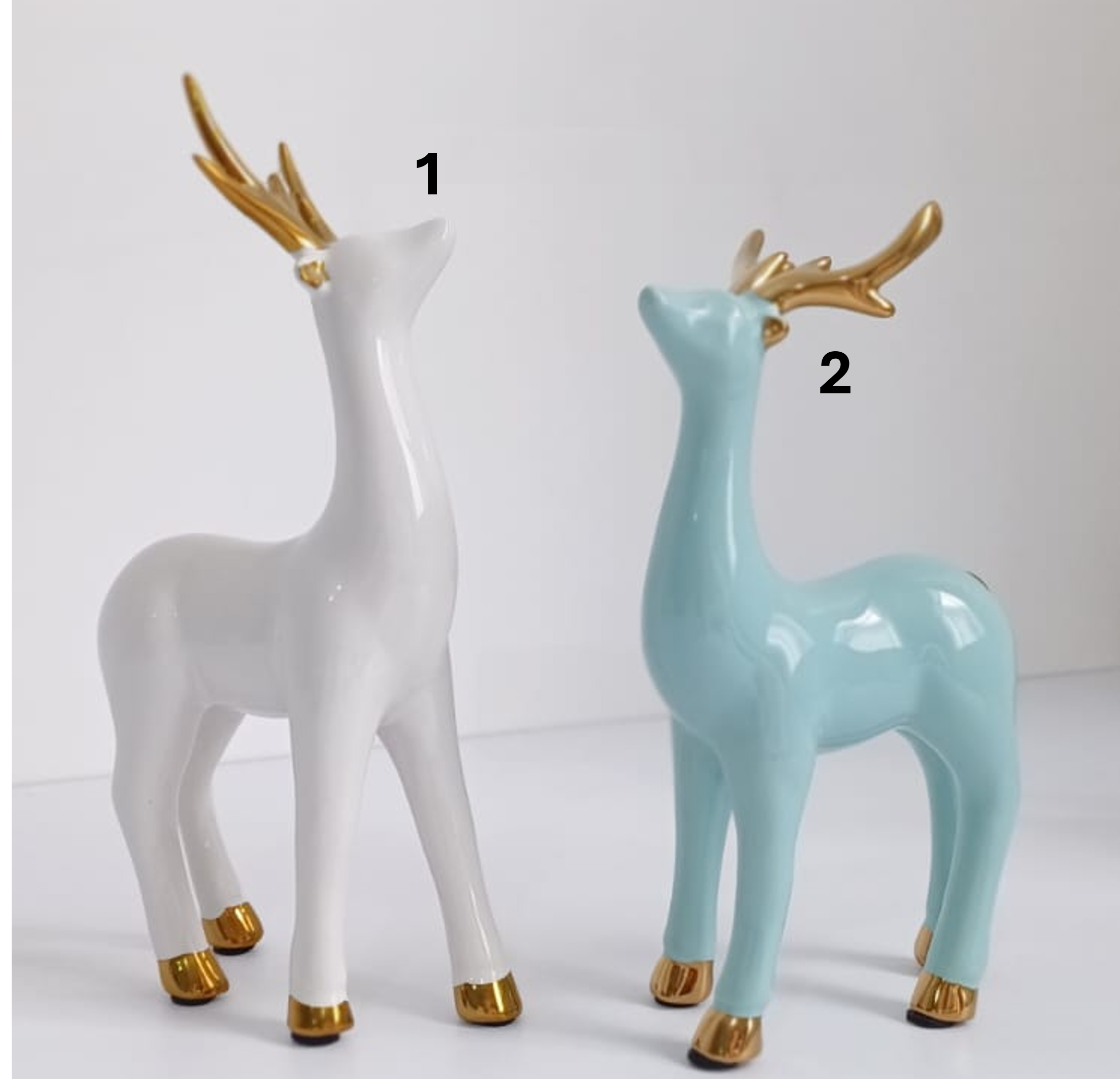 Figura decorativa de ciervo 