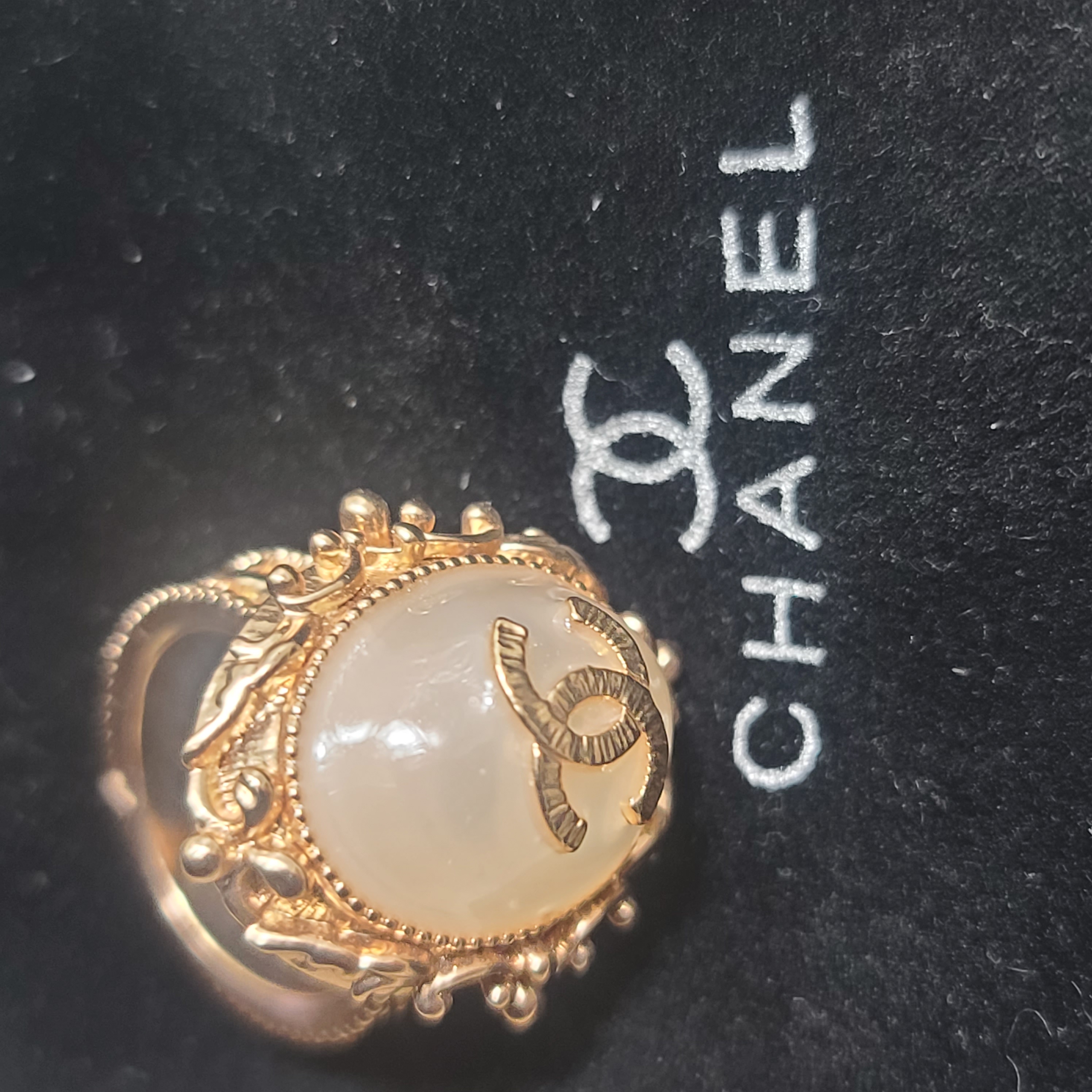 Gold Chanel Ring