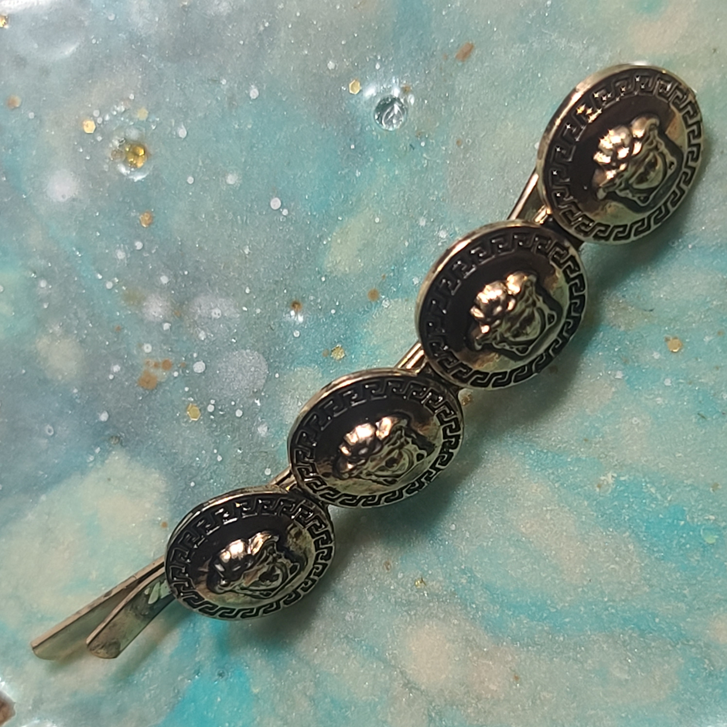 Gold Designer Hairclip