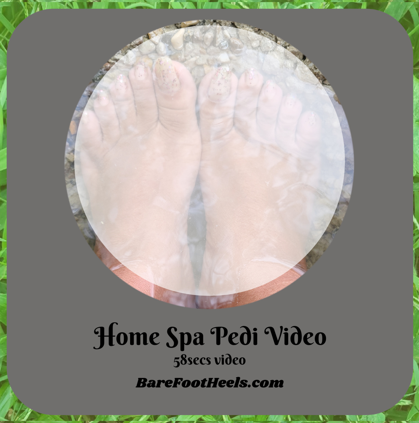 Home Spa Pedi Pics and Video