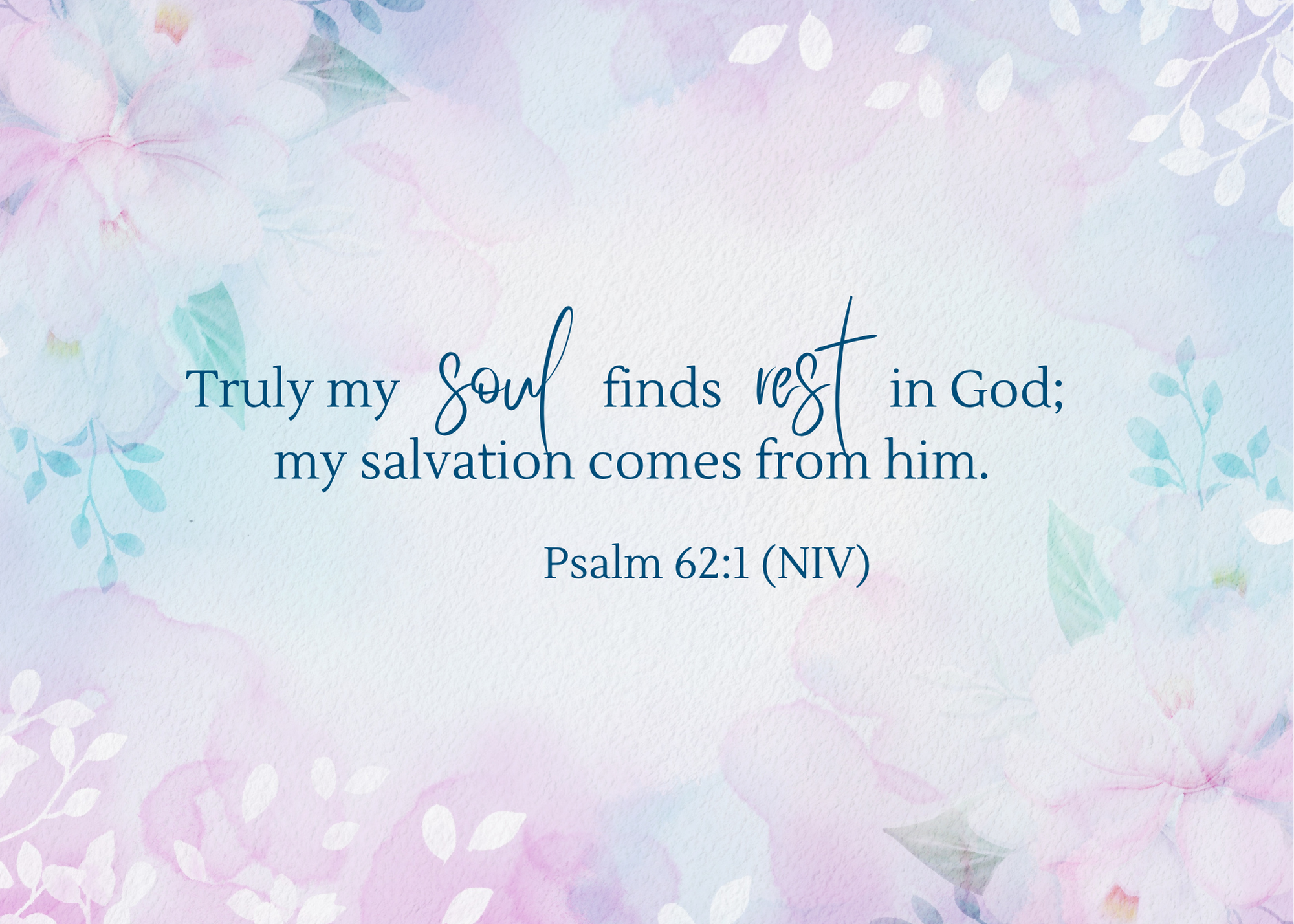 Scripture 10 Foldable Cards God our Refuge & Savior-1 Printable 