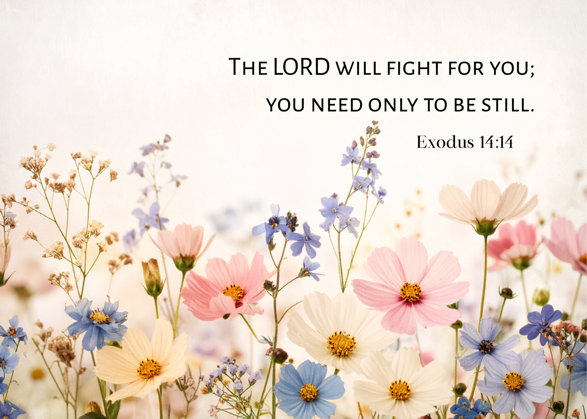 Scripture 10 Foldable Cards God our Refuge & Savior-2 Printable 