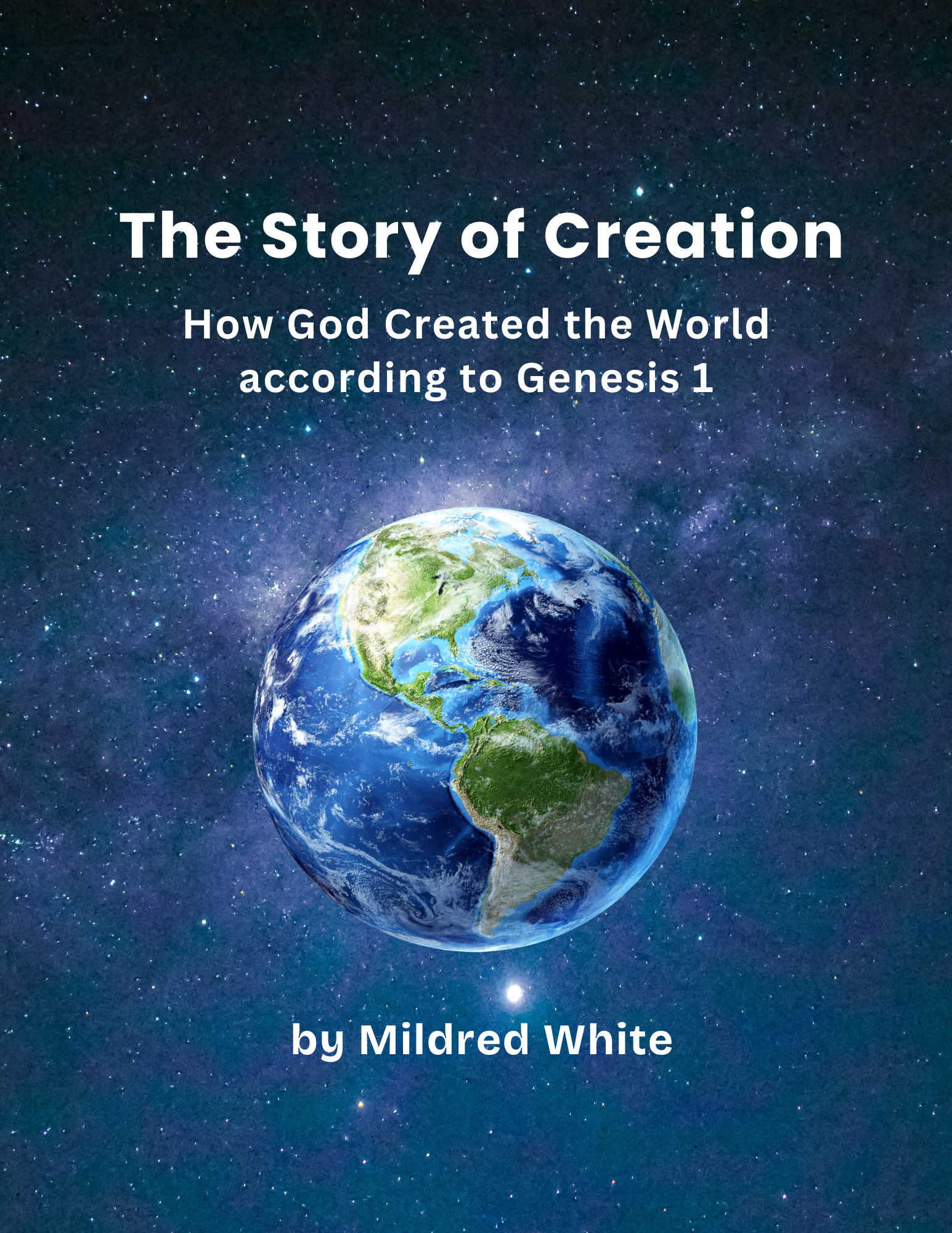 The Story of Creation Children's Picture Book Printable PDF 8.5x11