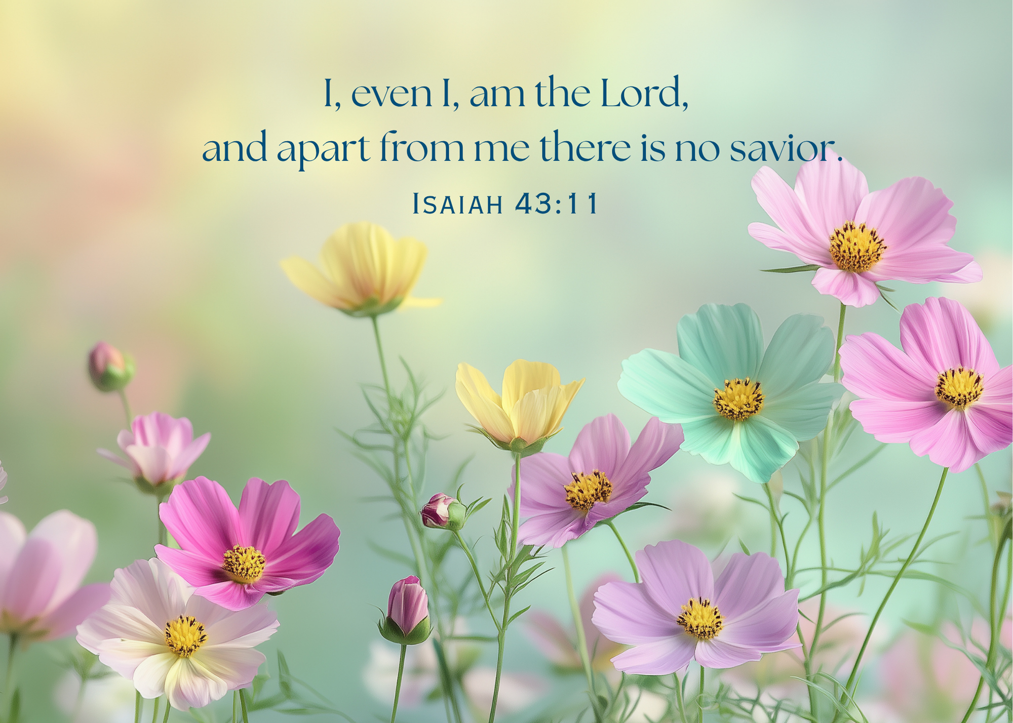 Scripture 10 Foldable Cards God our Refuge & Savior-2 Printable 