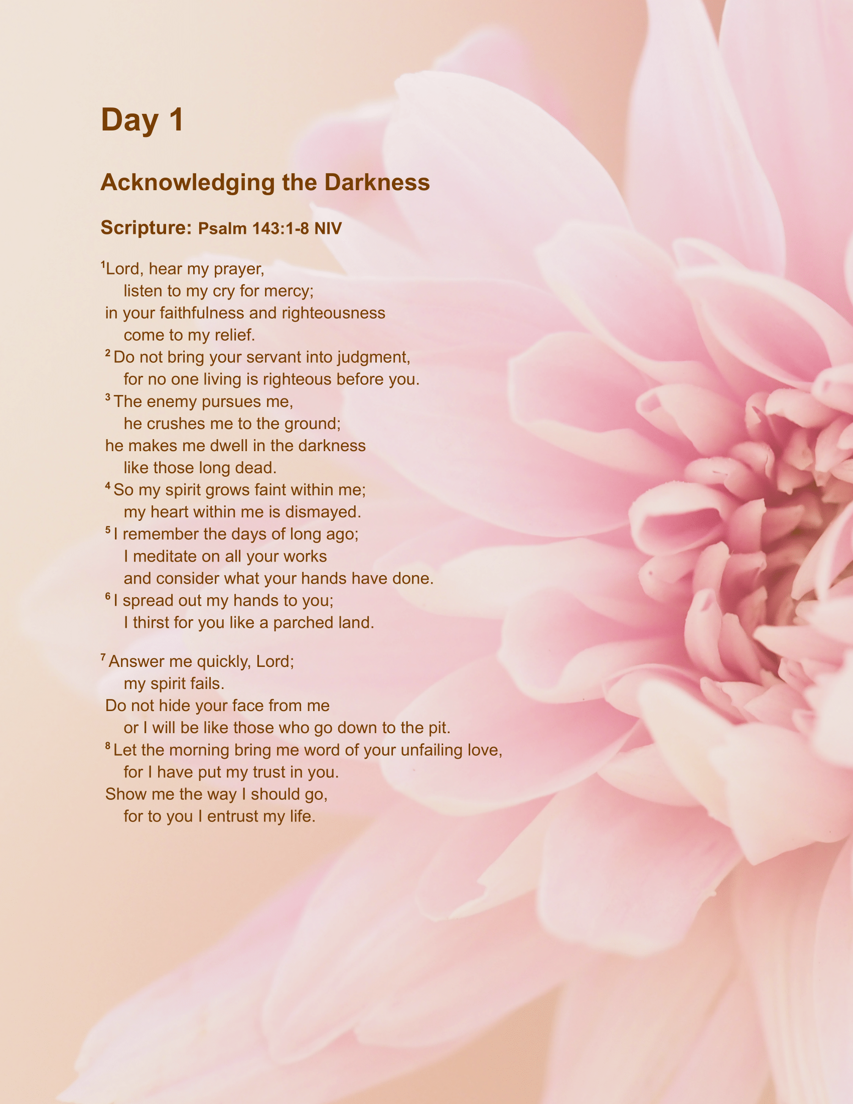 Prayer & Devotional Journal Healing from Depression Digital Printable FREE