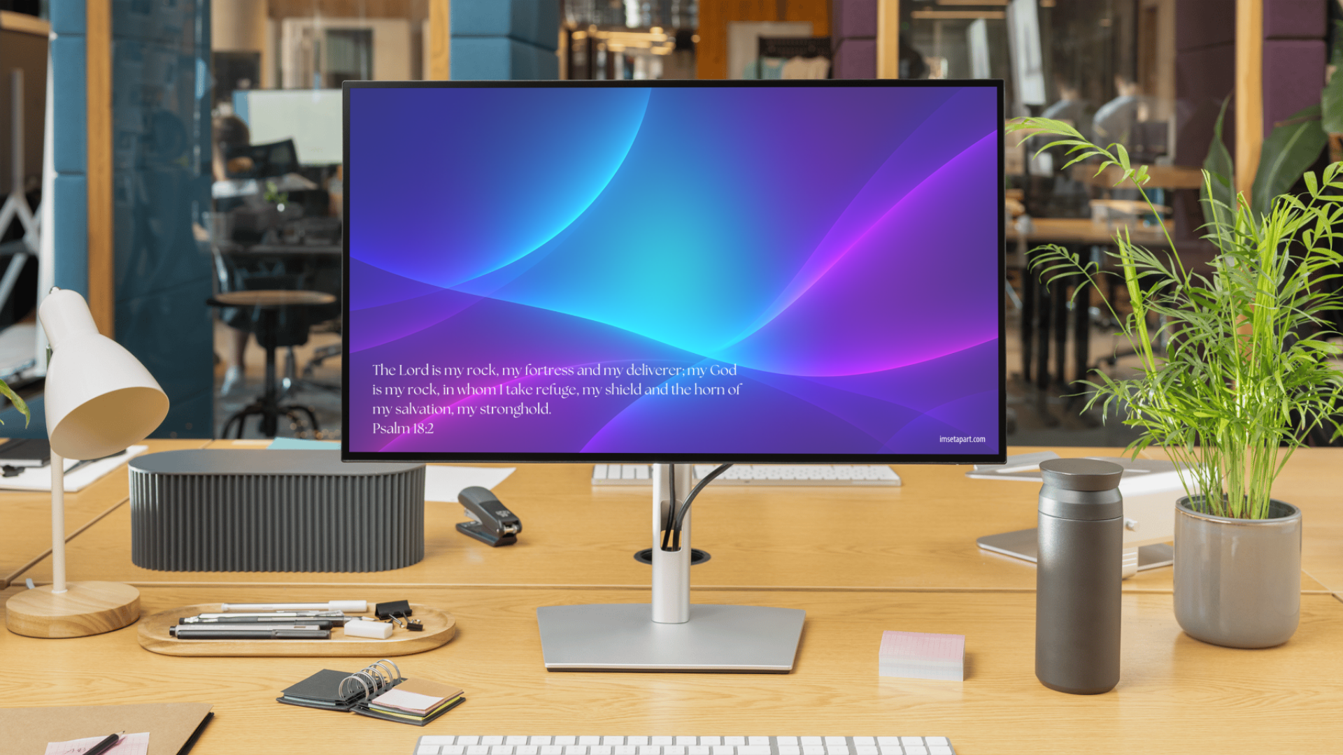 Christian Computer Wallpaper Bible Verses Set of 20 - Salvation in Christ