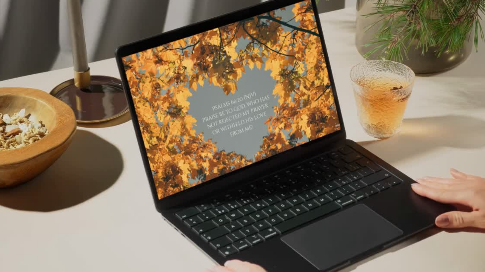 Christian Computer Wallpaper Bible Verses Set of 20 - God Who Saves