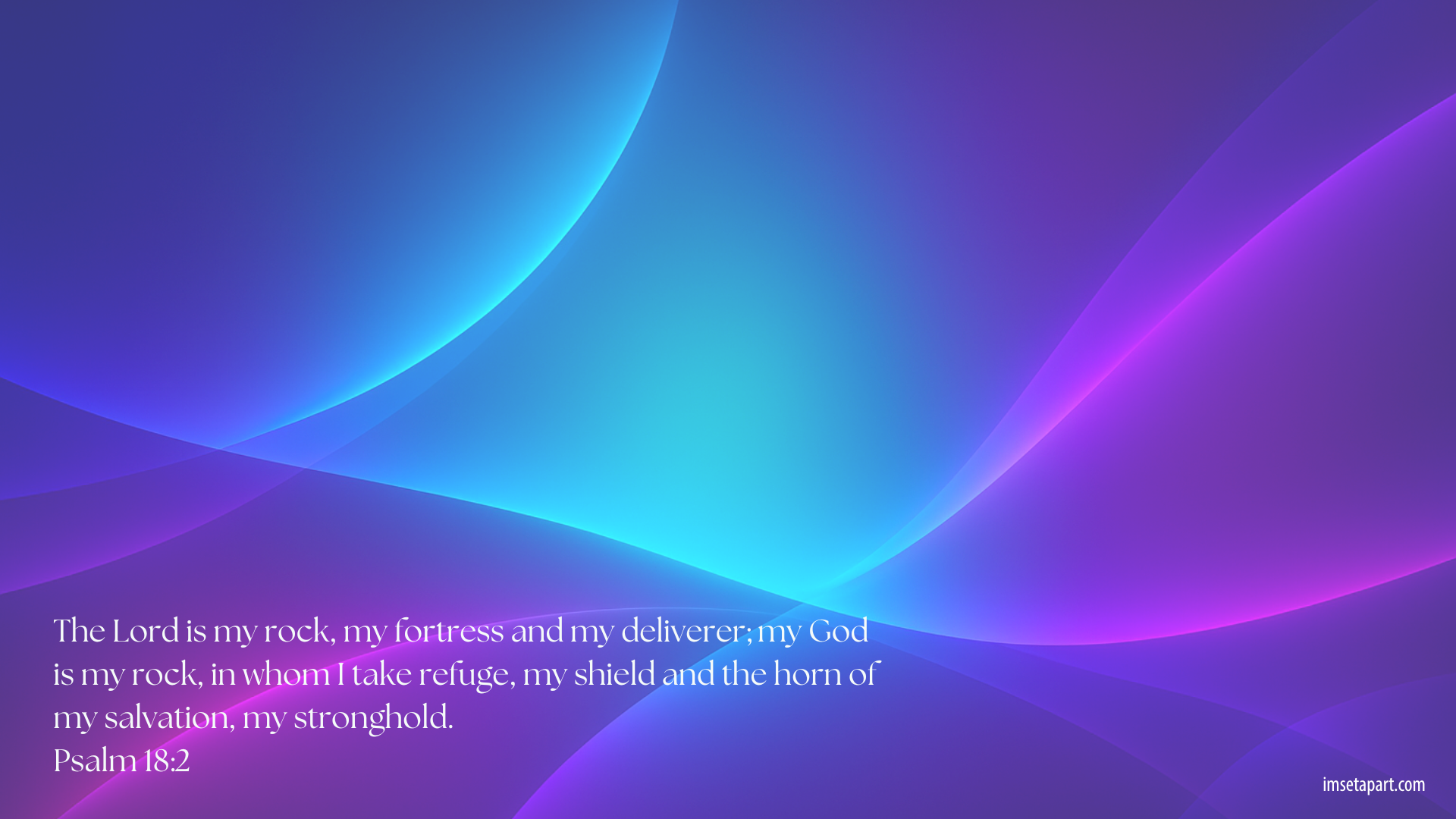 Christian Computer Wallpaper Bible Verses Set of 20 - Salvation in Christ