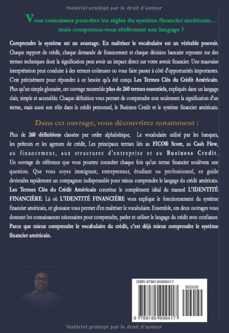 LES TERMES CLÉS DU CRÉDIT AMÉRICAIN